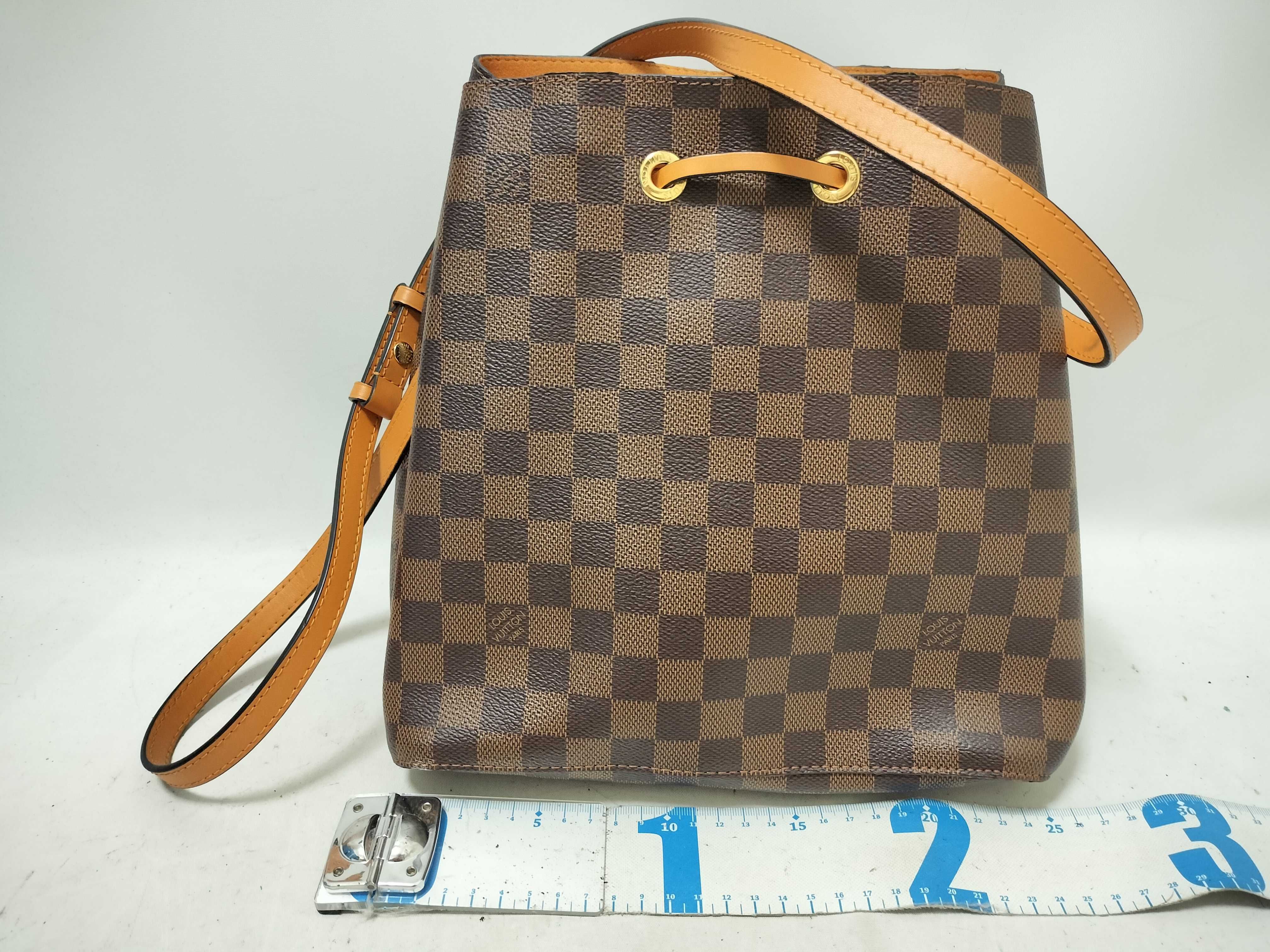 Damier Bucket Shoulder Bag — view 2