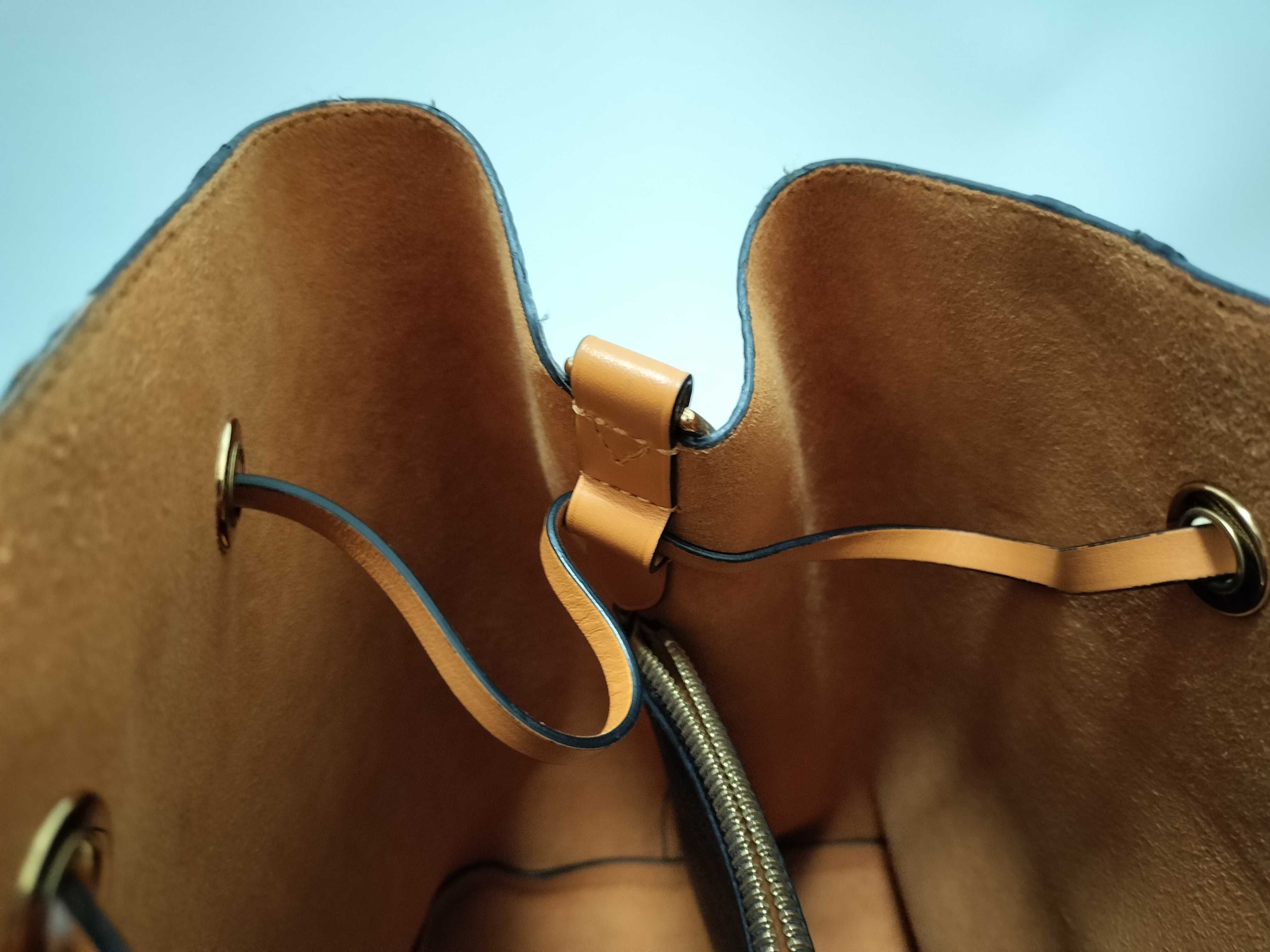 Damier Bucket Shoulder Bag — view 8