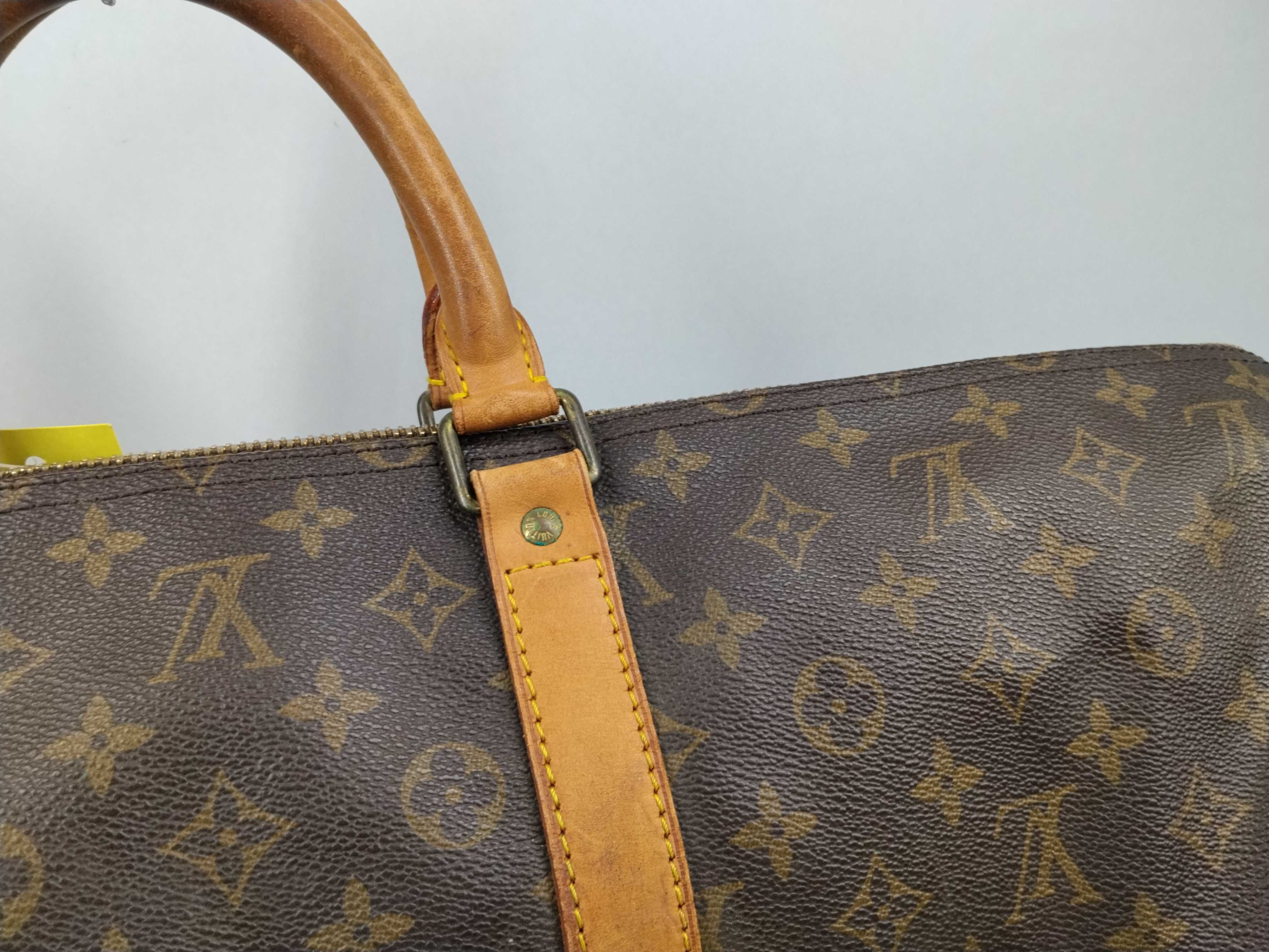 Monogram Keepall 55 Bandoulière Boston Bag — view 3