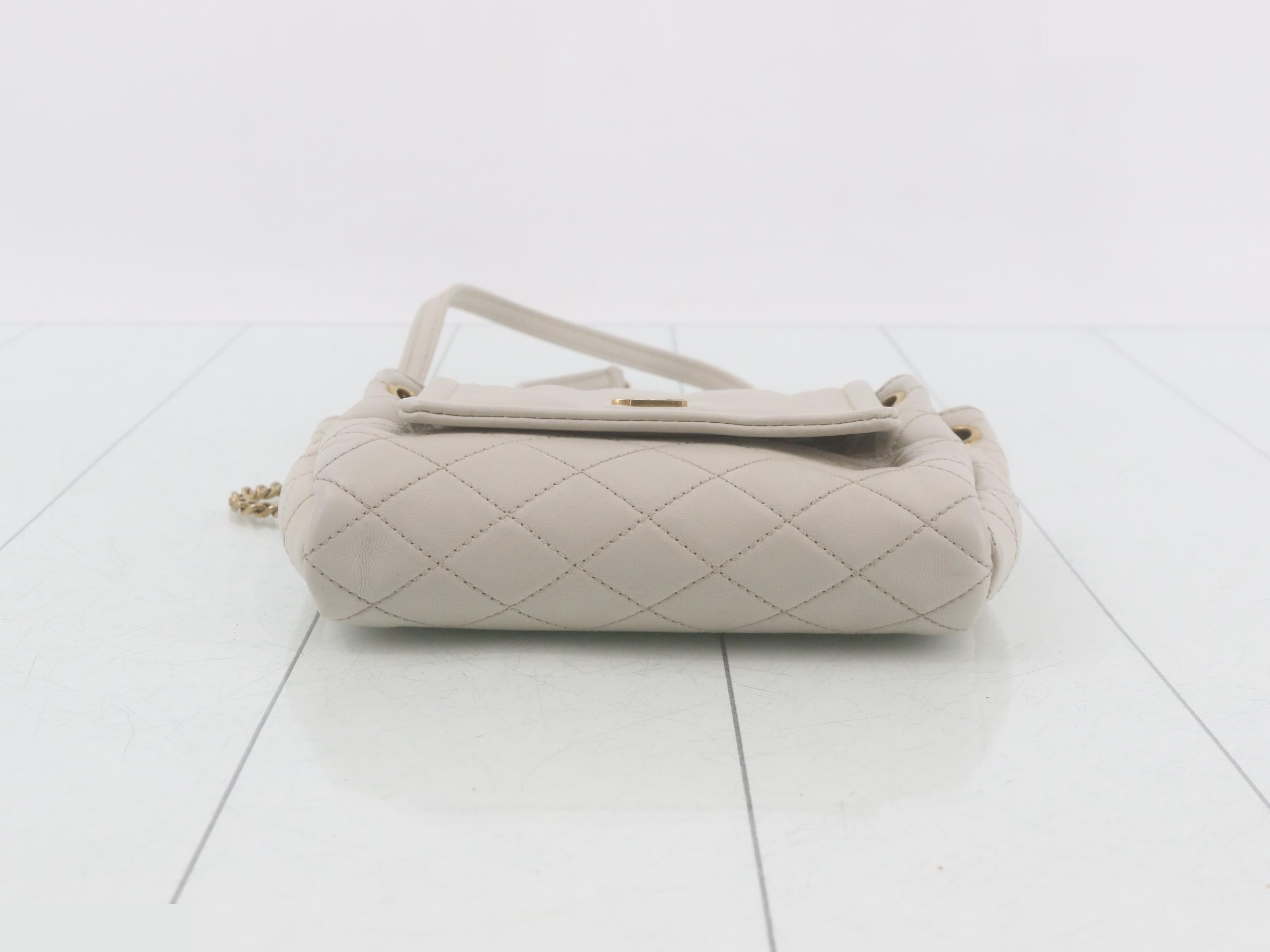 Nolita Mini Leather Chain Shoulder Bag — view 3