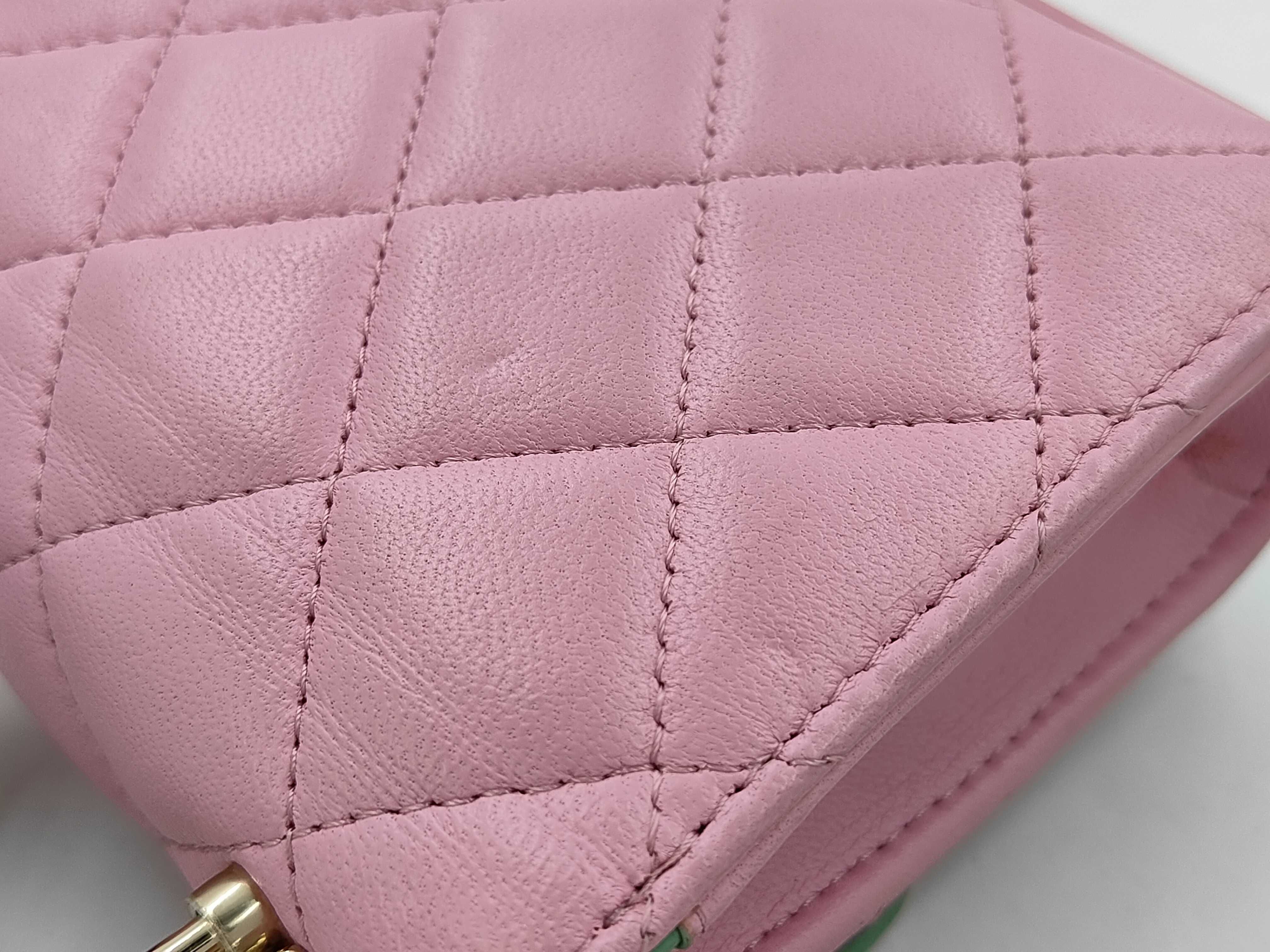 Matelassé Chain Shoulder Bag — view 14
