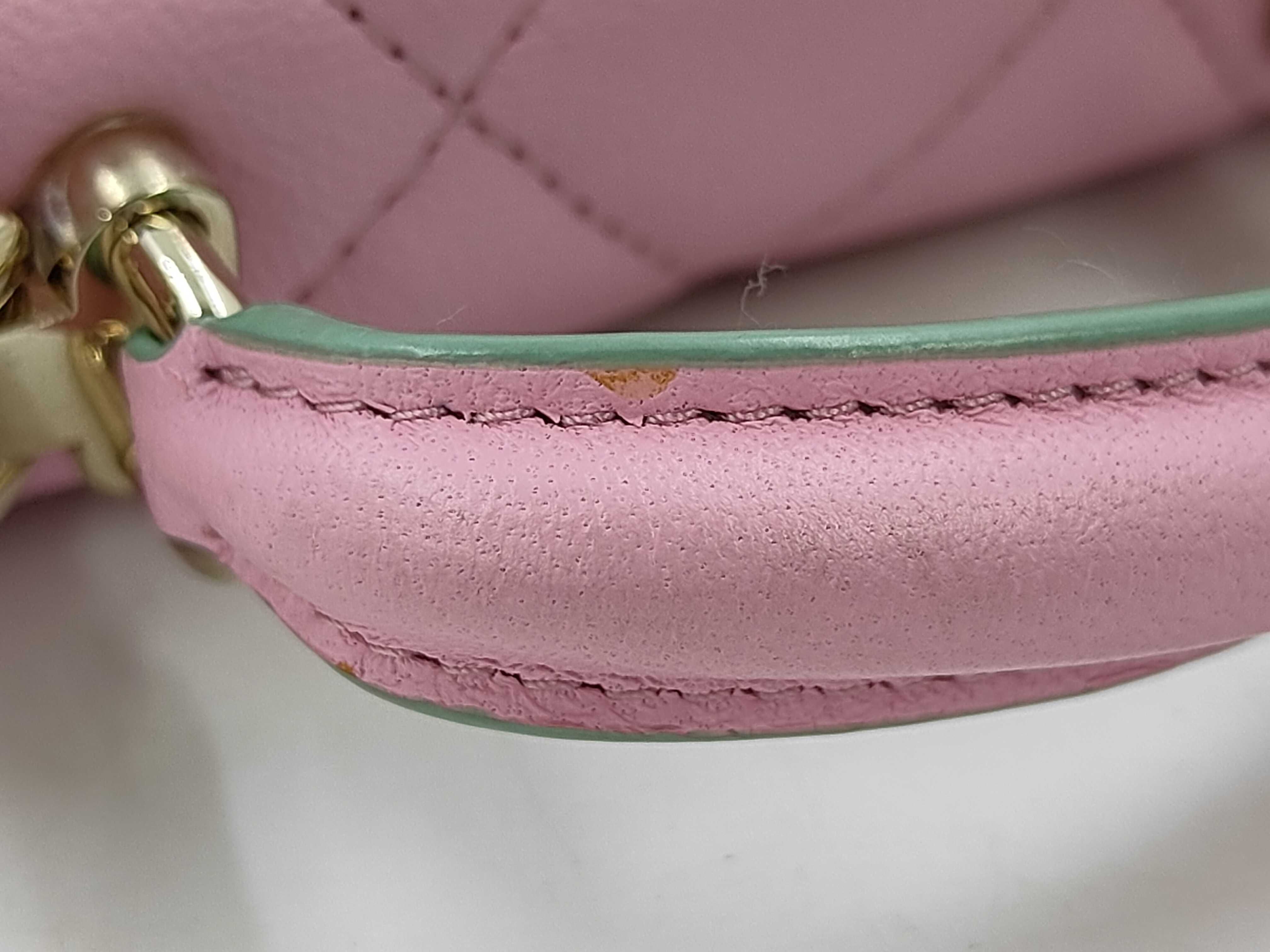 Matelassé Chain Shoulder Bag — view 4