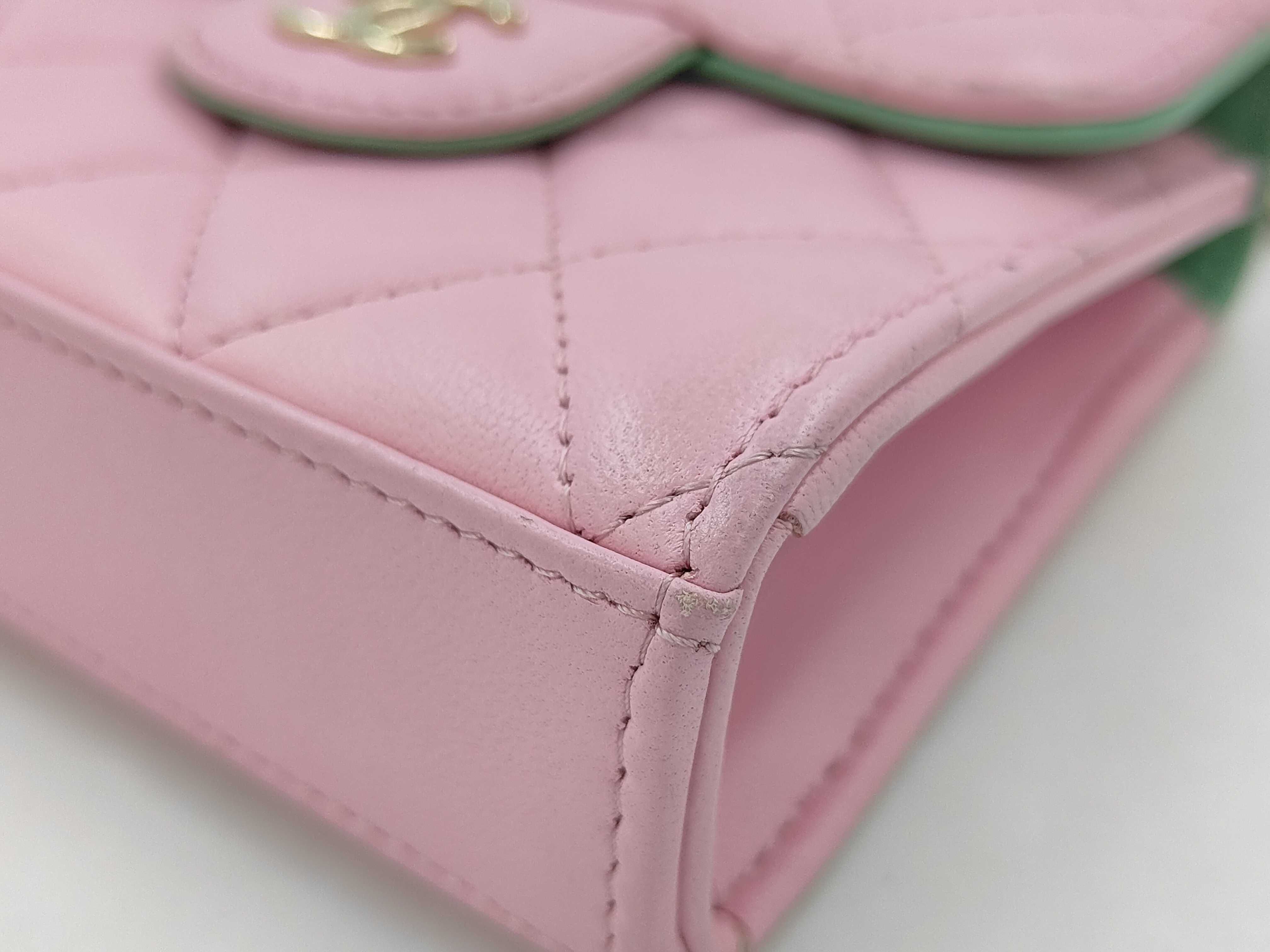 Matelassé Chain Shoulder Bag — view 7