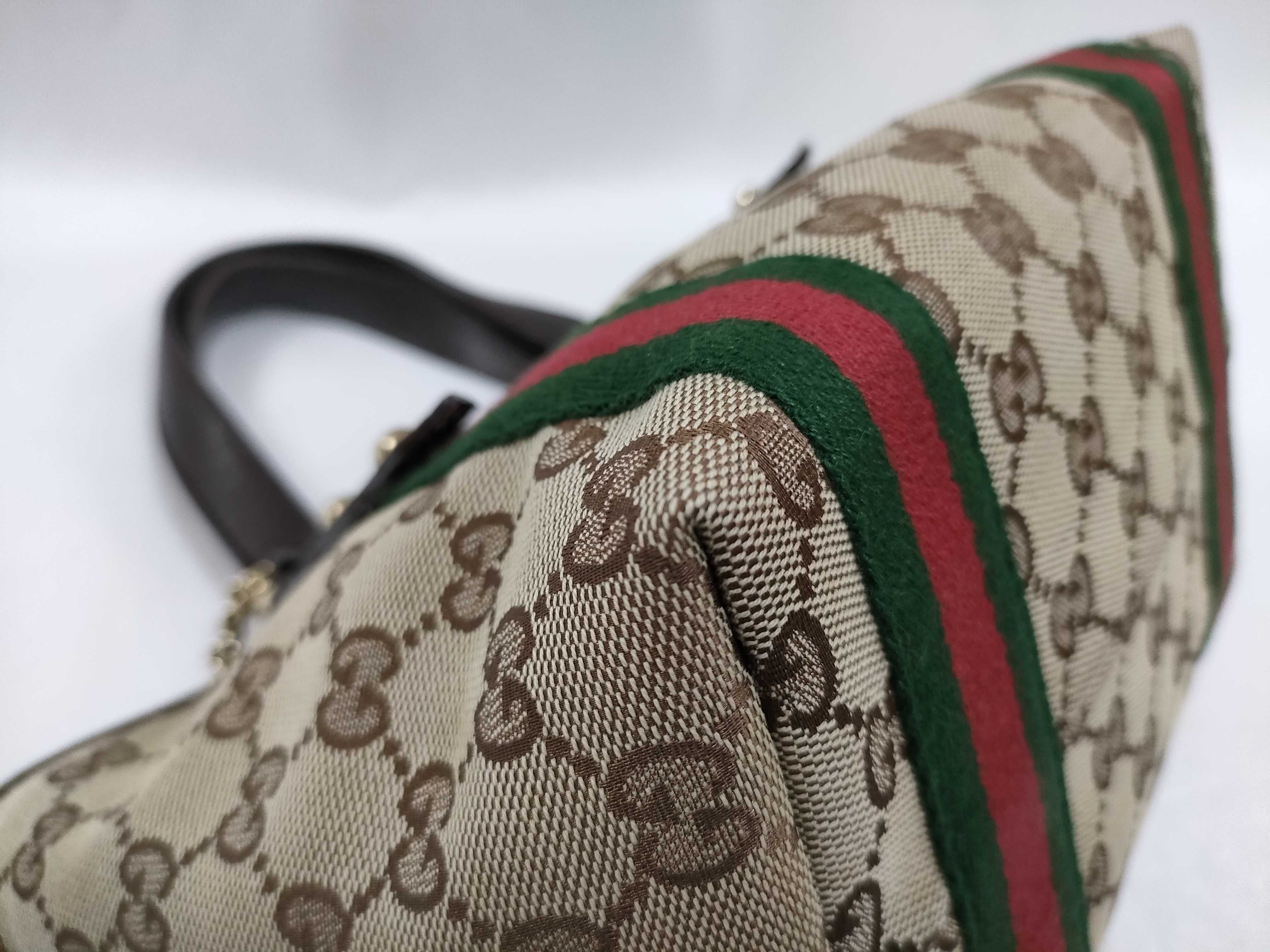 Mini Handbag, Canvas, Sherry Line Handbag — view 6