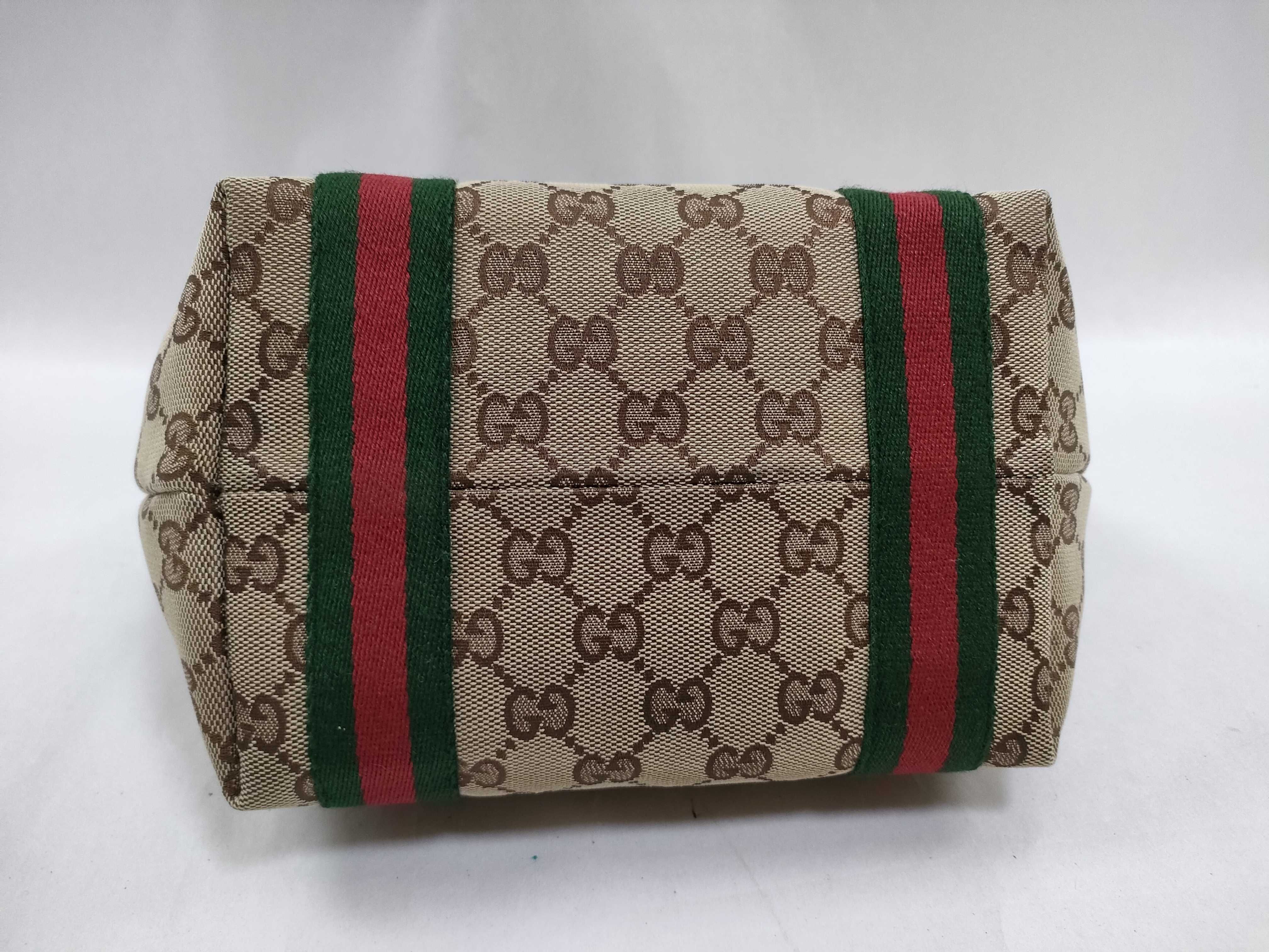 Mini Handbag, Canvas, Sherry Line Handbag — view 7
