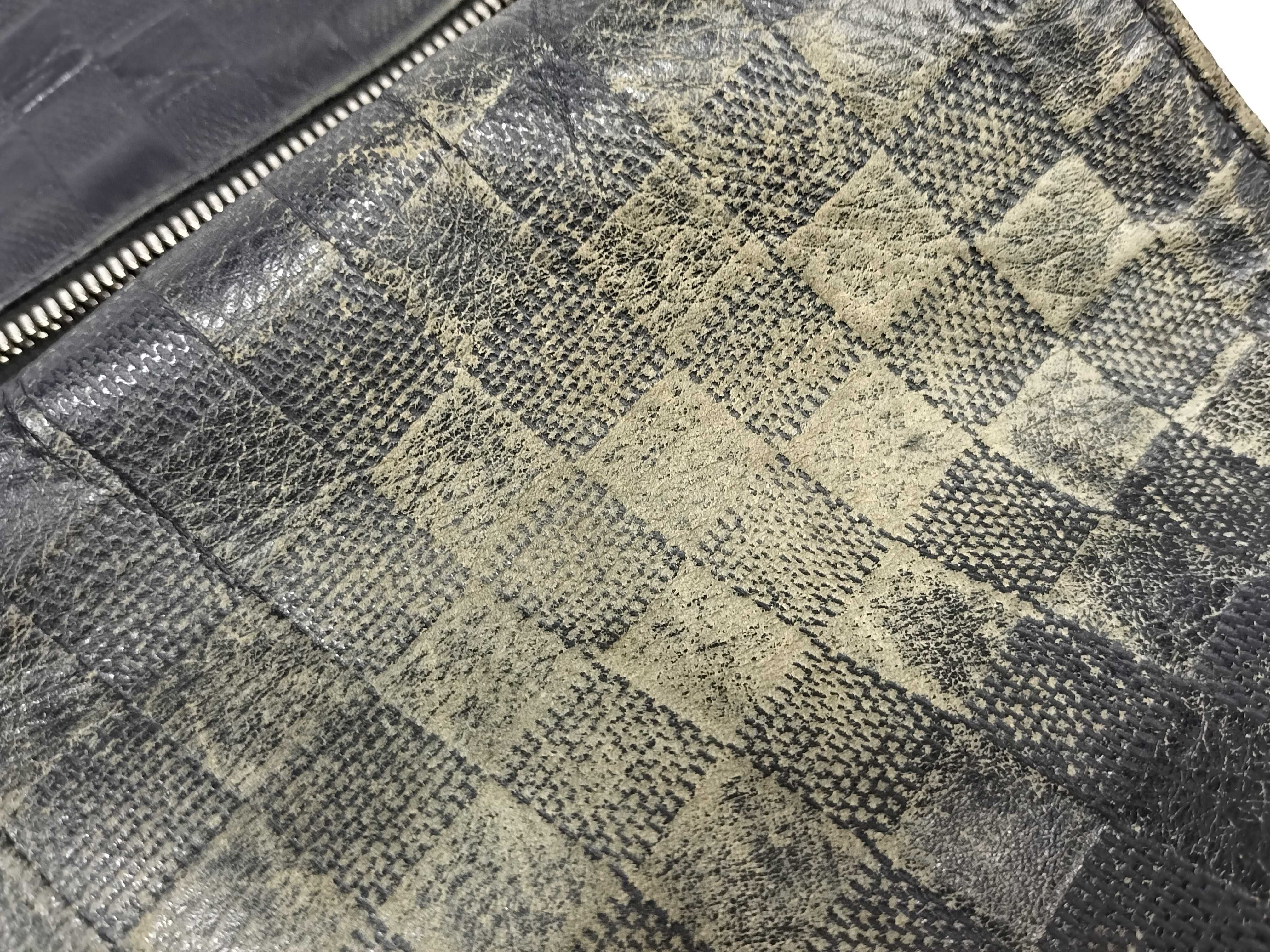 Damier Infini District PM Shoulder Bag, Black Damier Infini Leather, N41033 — view 14