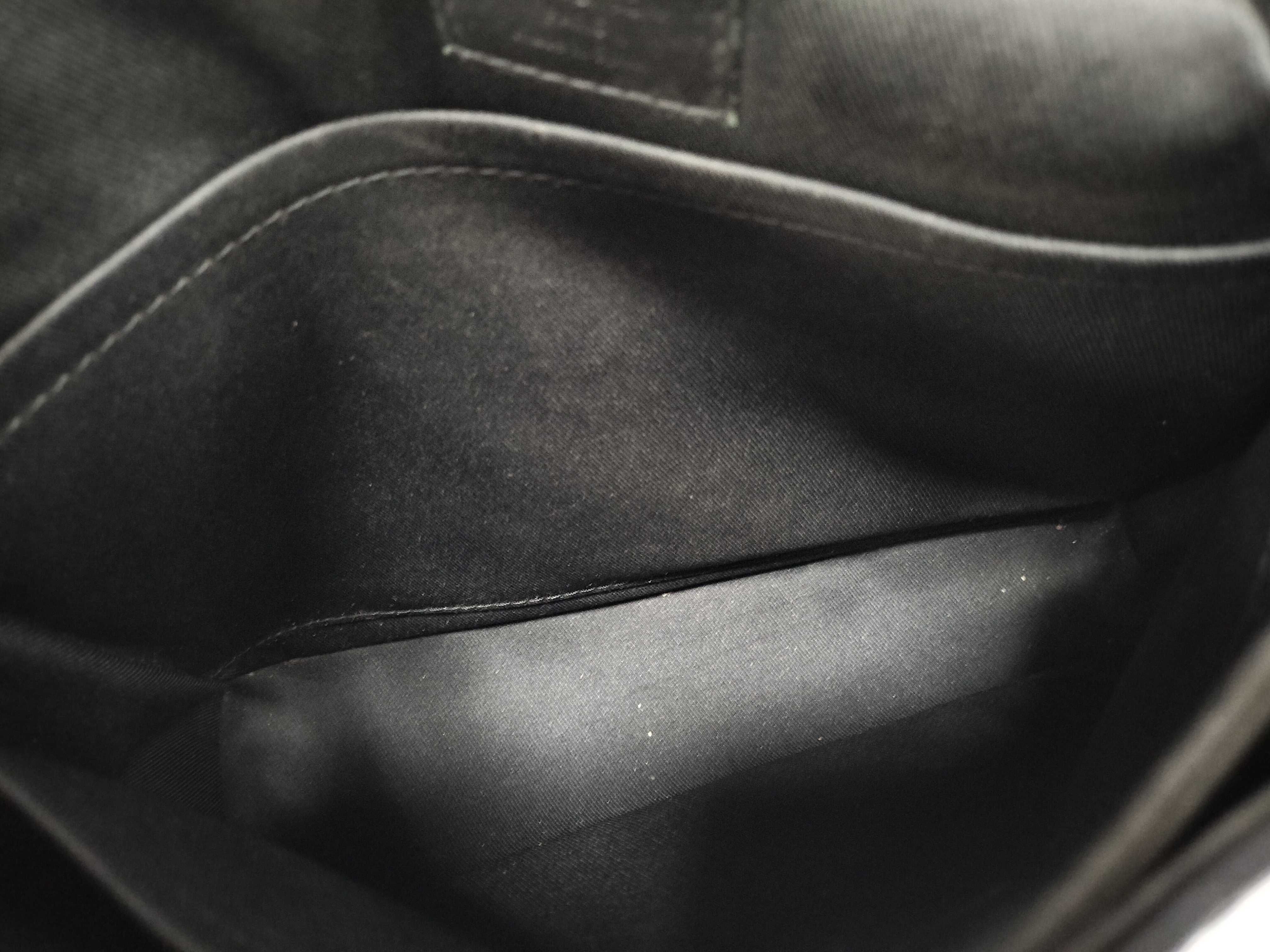 Damier Infini District PM Shoulder Bag, Black Damier Infini Leather, N41033 — view 10