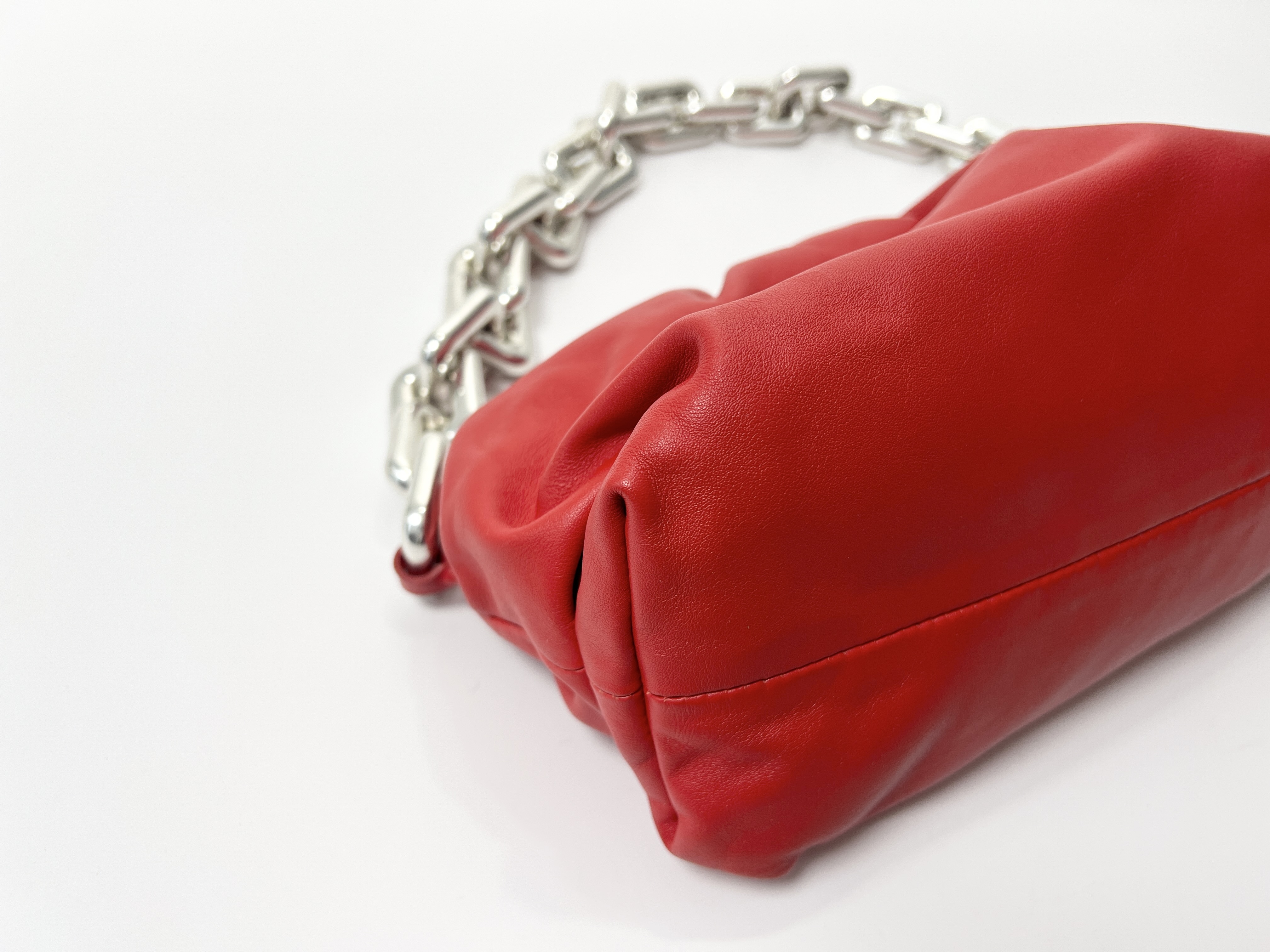 Pouch Leather Chain One Shoulder Bag — view 12