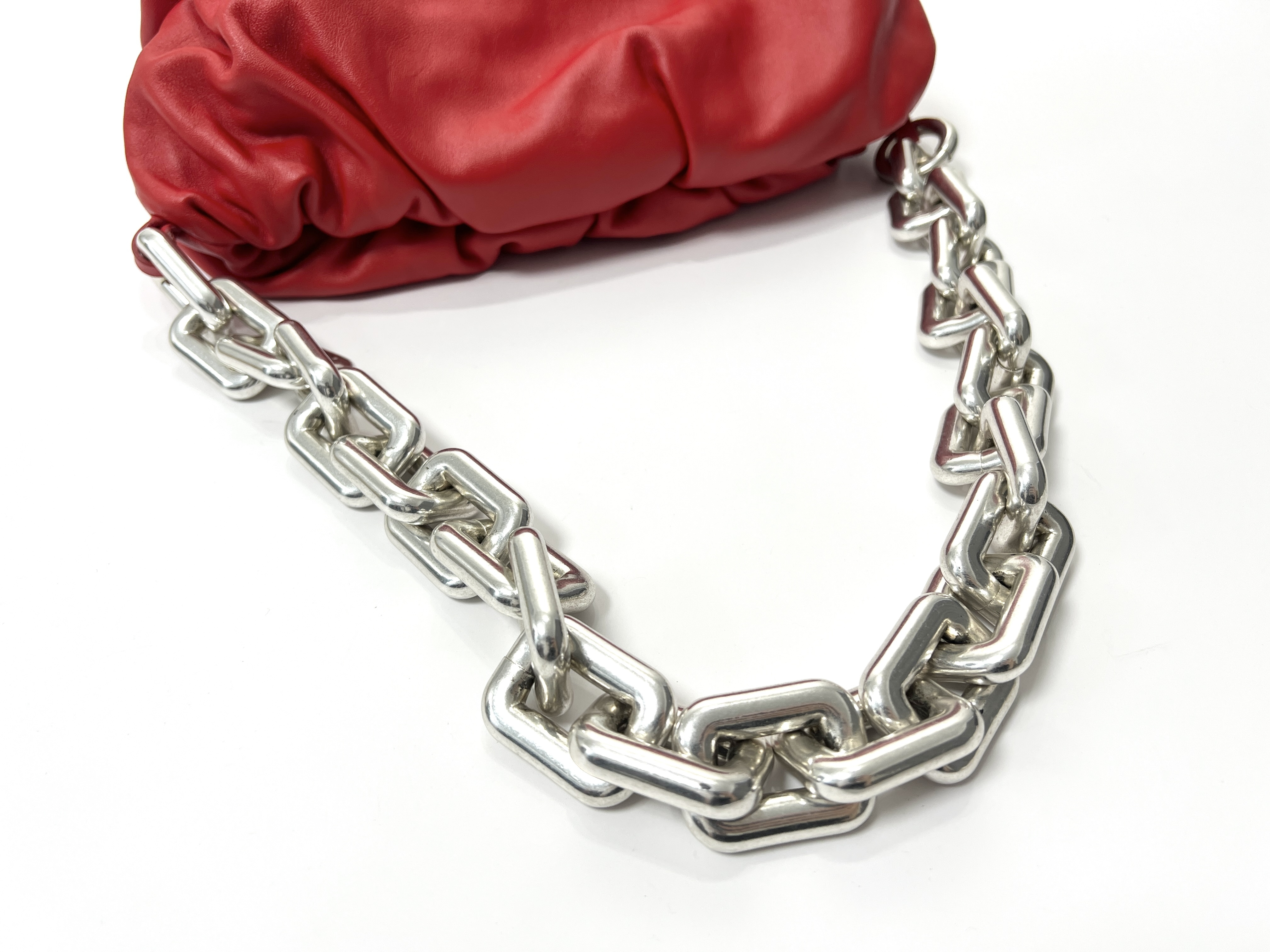 Pouch Leather Chain One Shoulder Bag — view 5