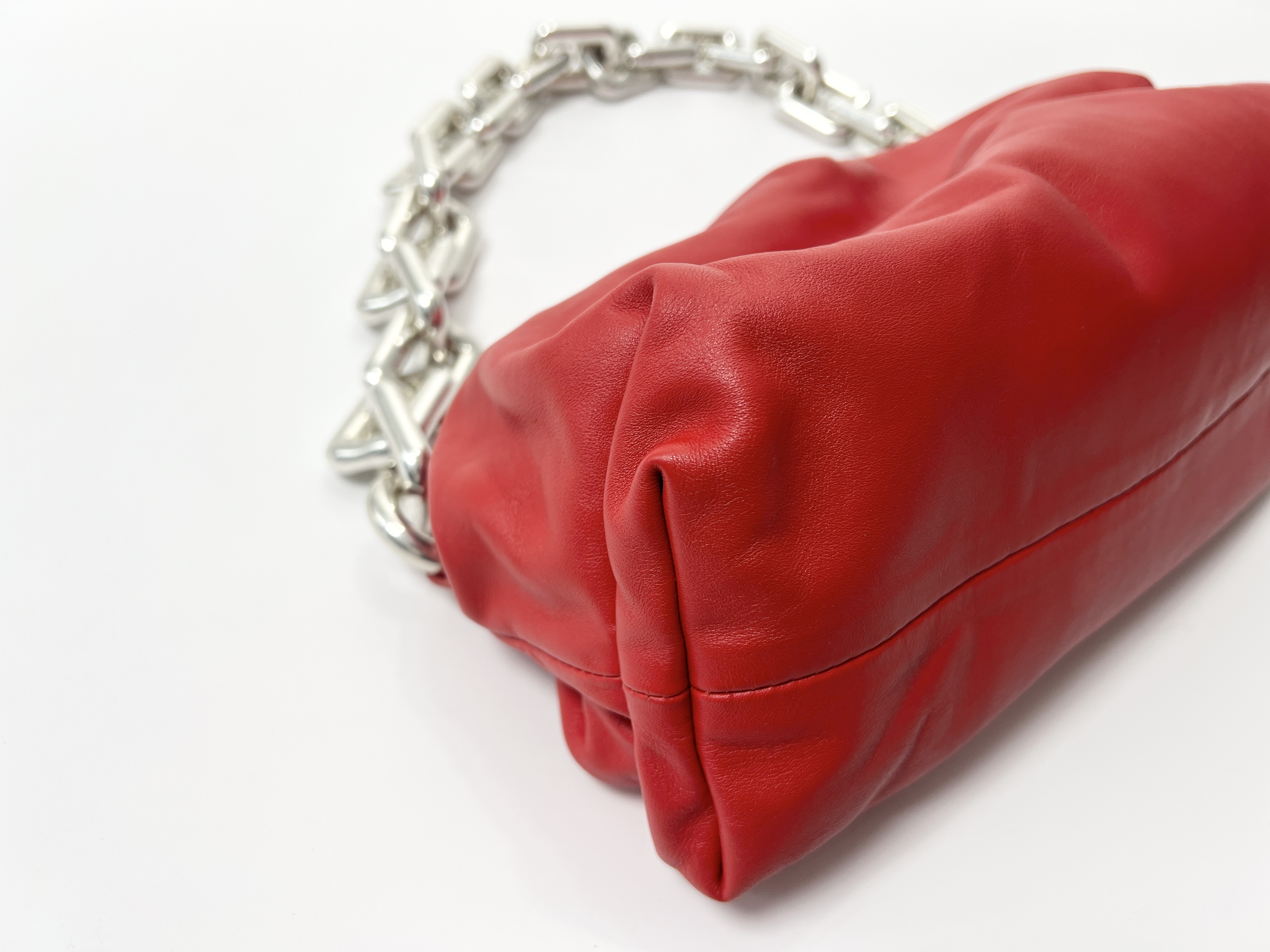 Pouch Leather Chain One Shoulder Bag — view 10