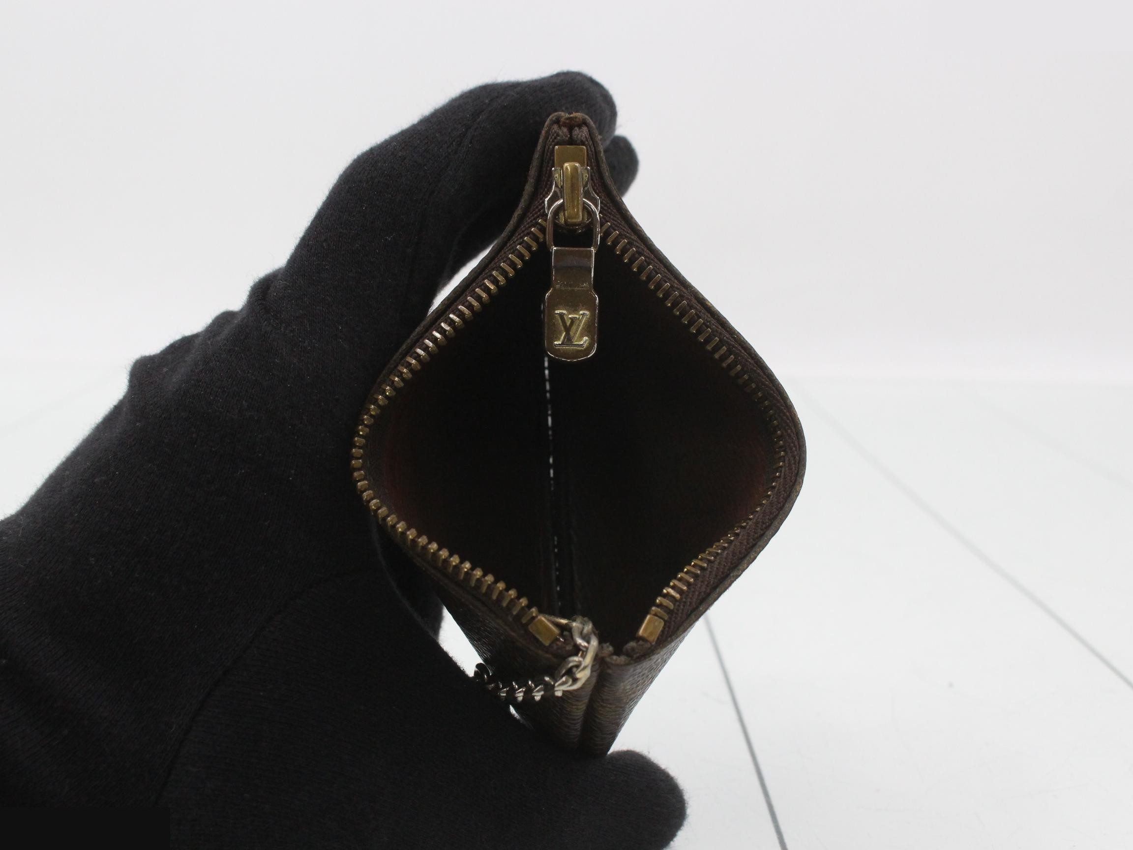Monogram Coin Case Pochette Clé — view 4
