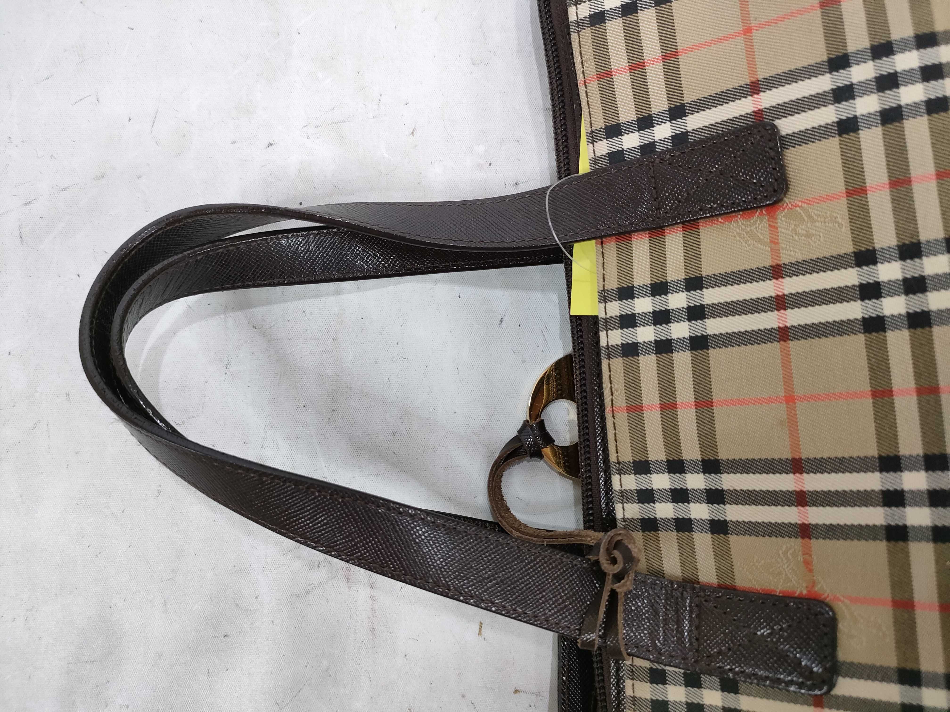Nova Check Leather Handbag — view 3
