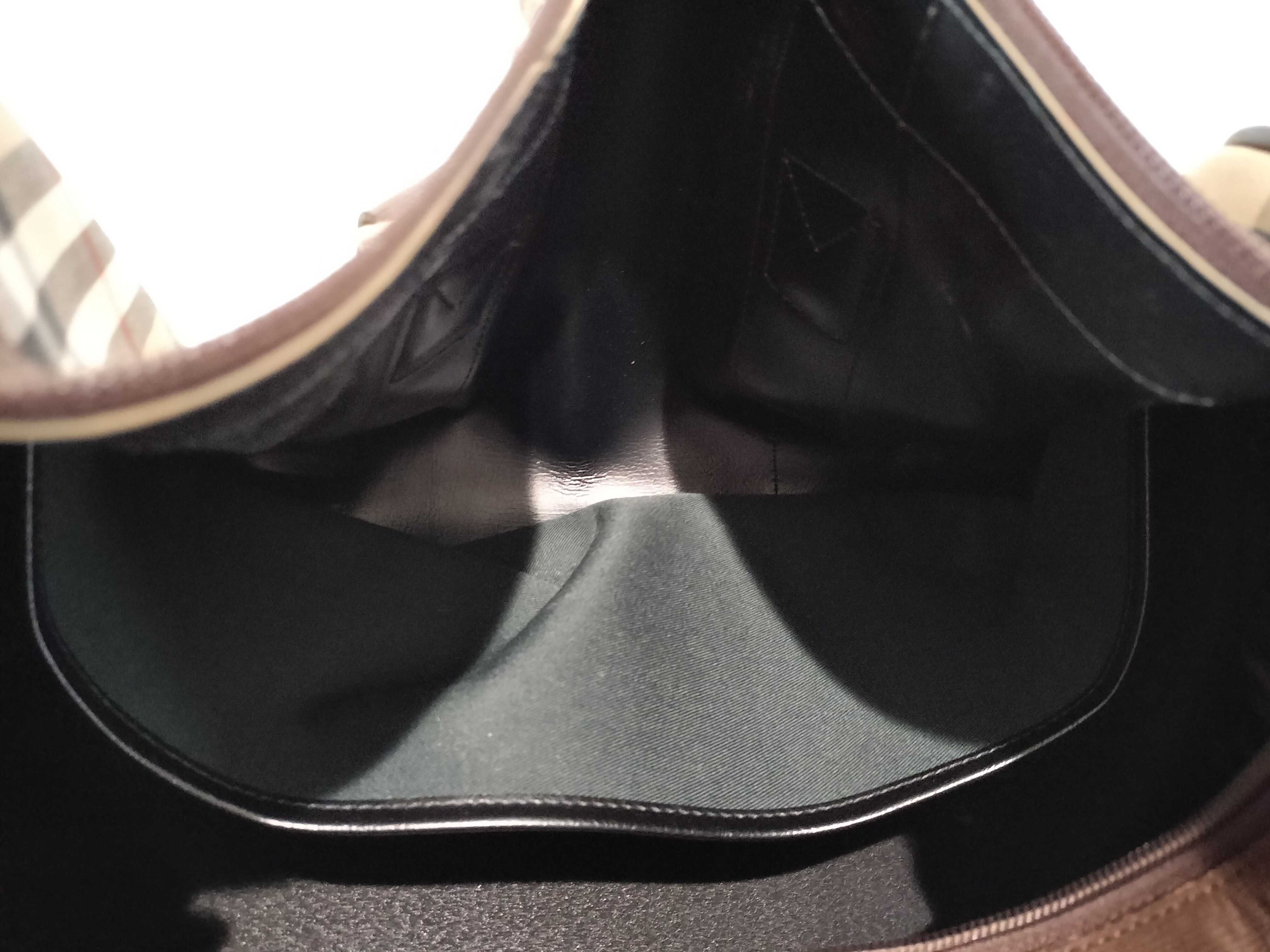 Nova Check Pattern Boston Bag — view 12