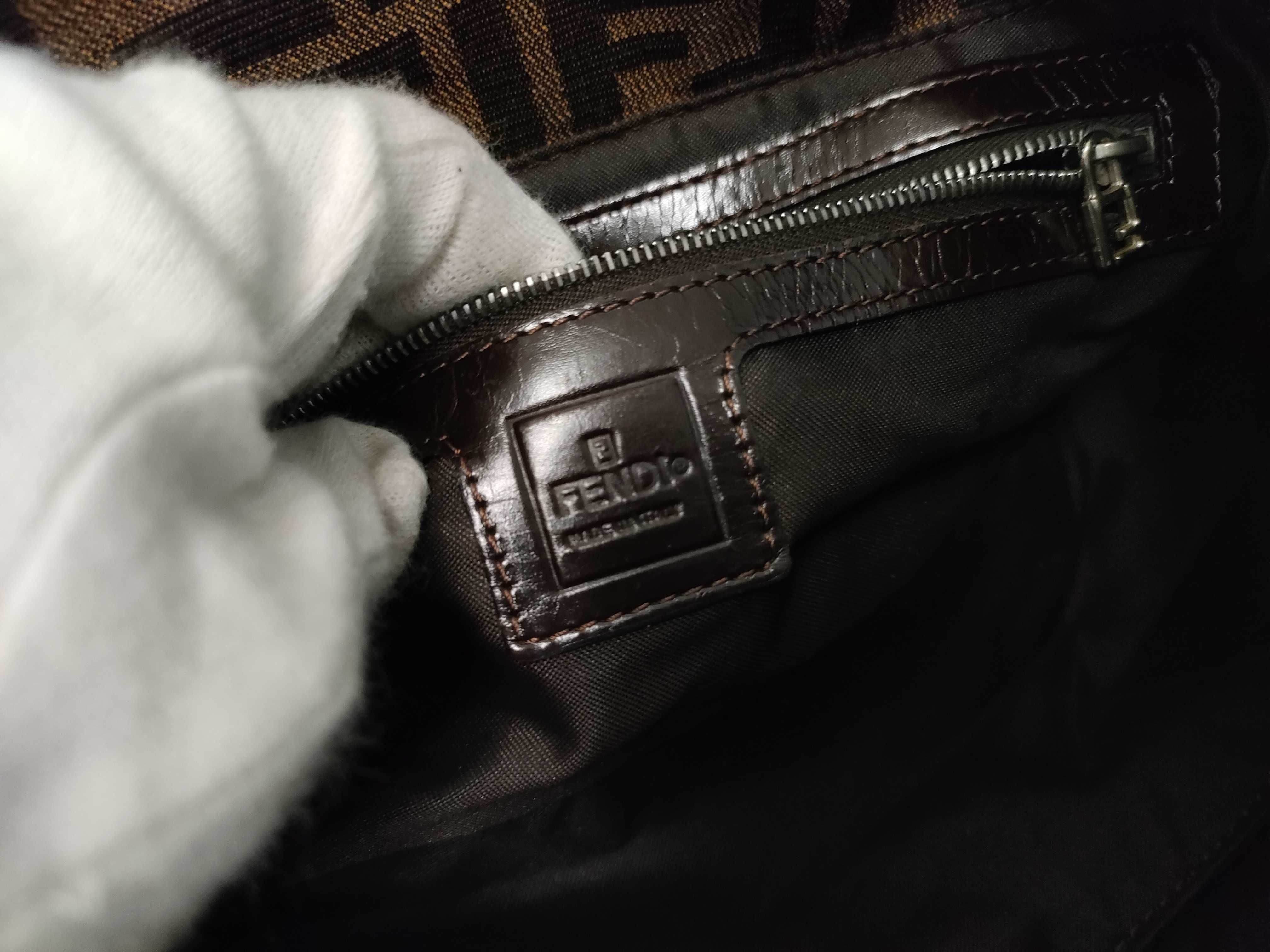 Zucca pattern Fendi one-shoulder bag Zucca pattern shoulder bag — view 11