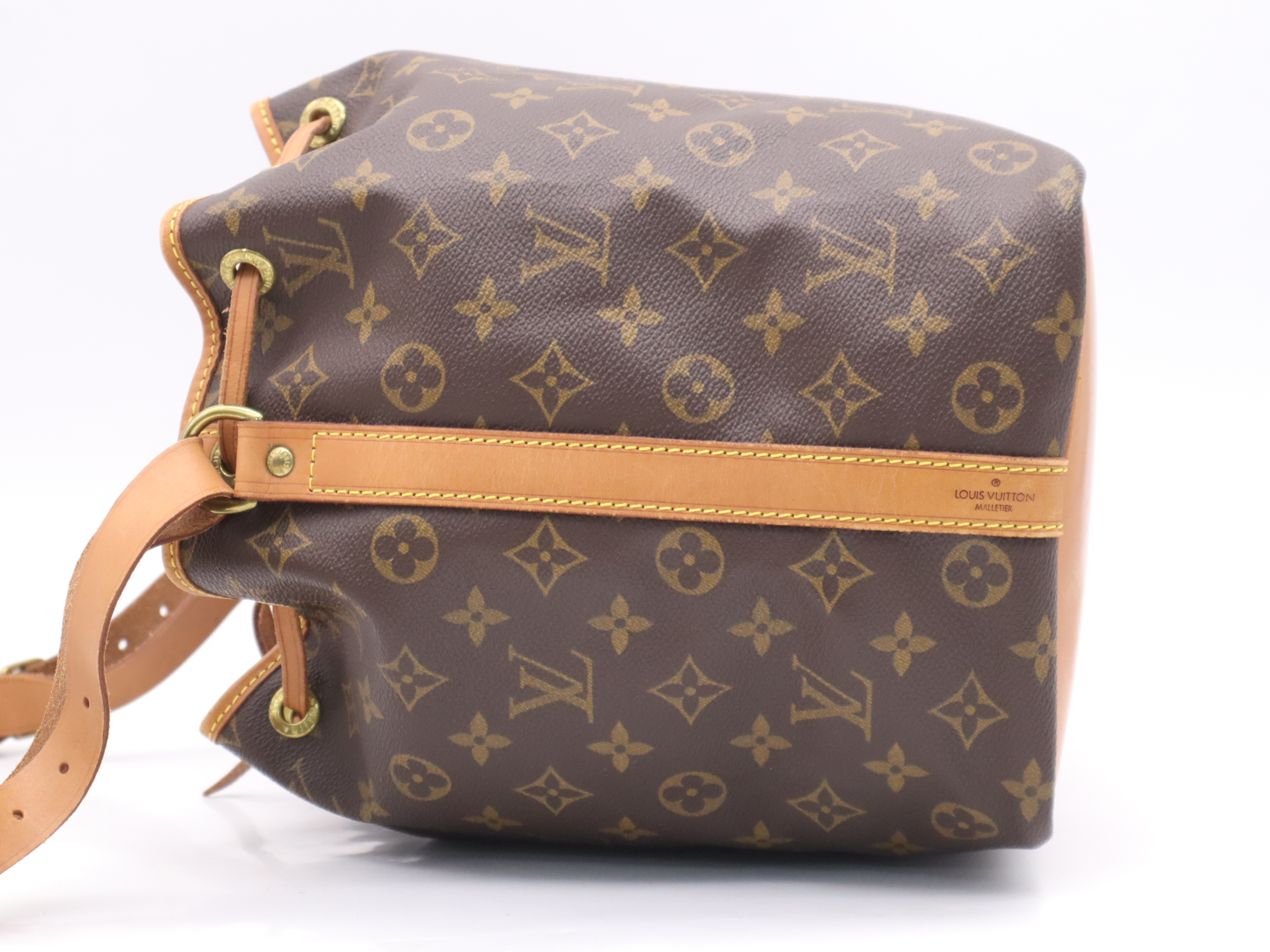 M40818 Monogram Petit Noé Shoulder Bag with Dust Bag — view 3