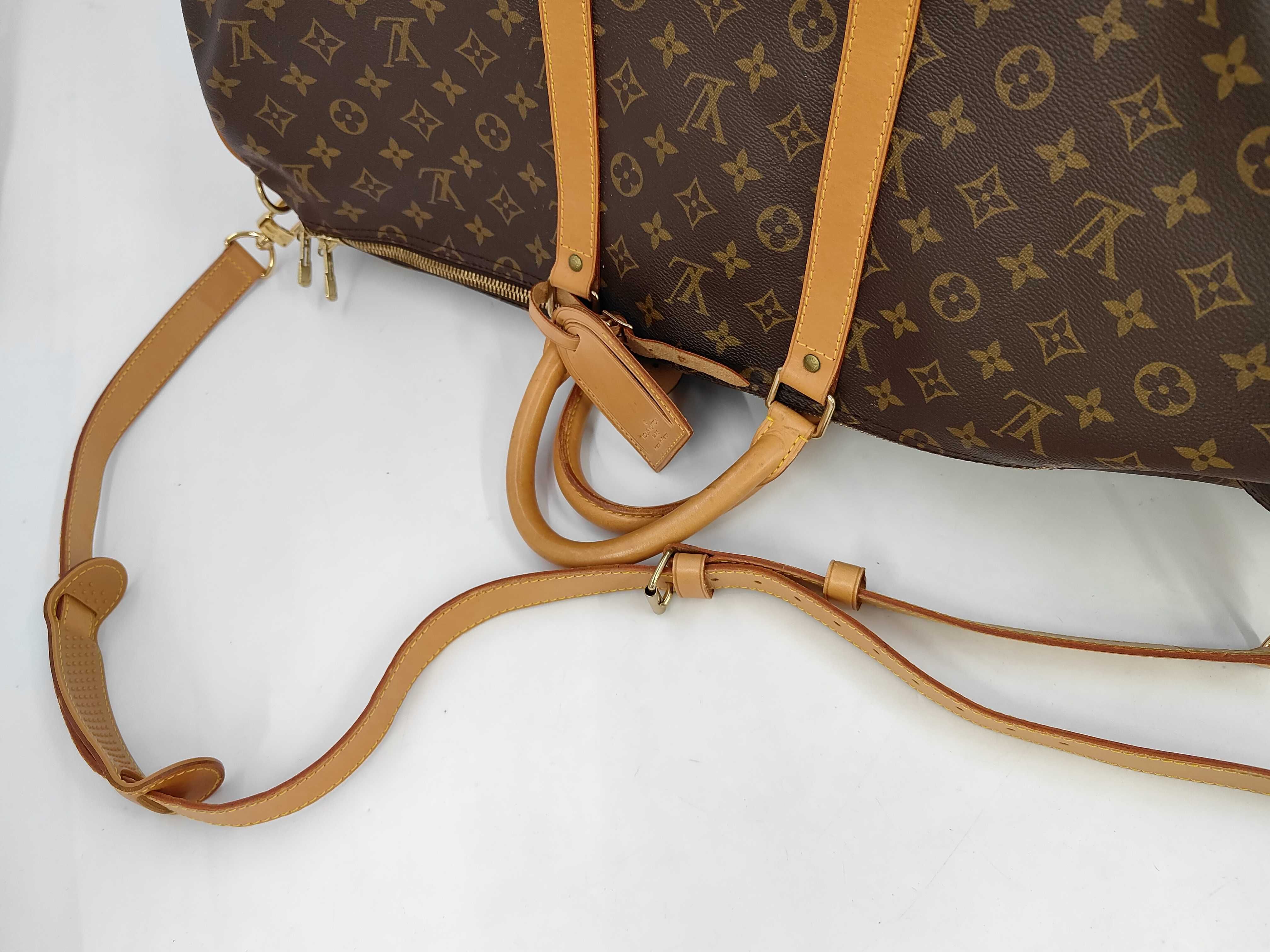 Monogram Keepall Bandoulière 55 M41414 TH1905 Boston Bag — view 3