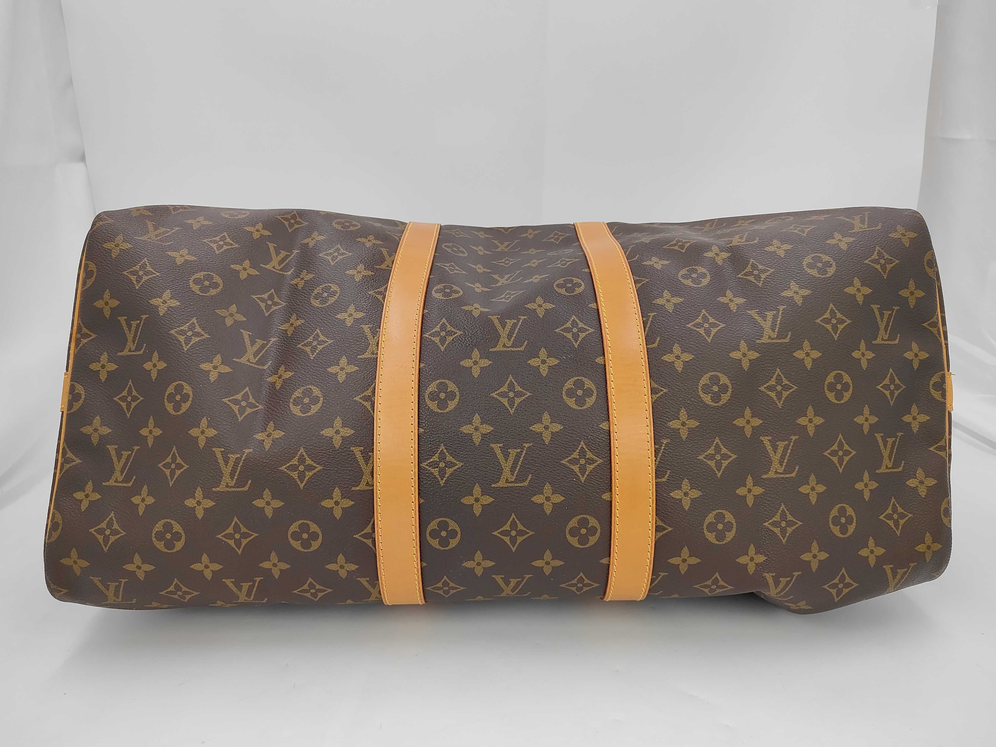 Monogram Keepall Bandoulière 55 M41414 TH1905 Boston Bag — view 8
