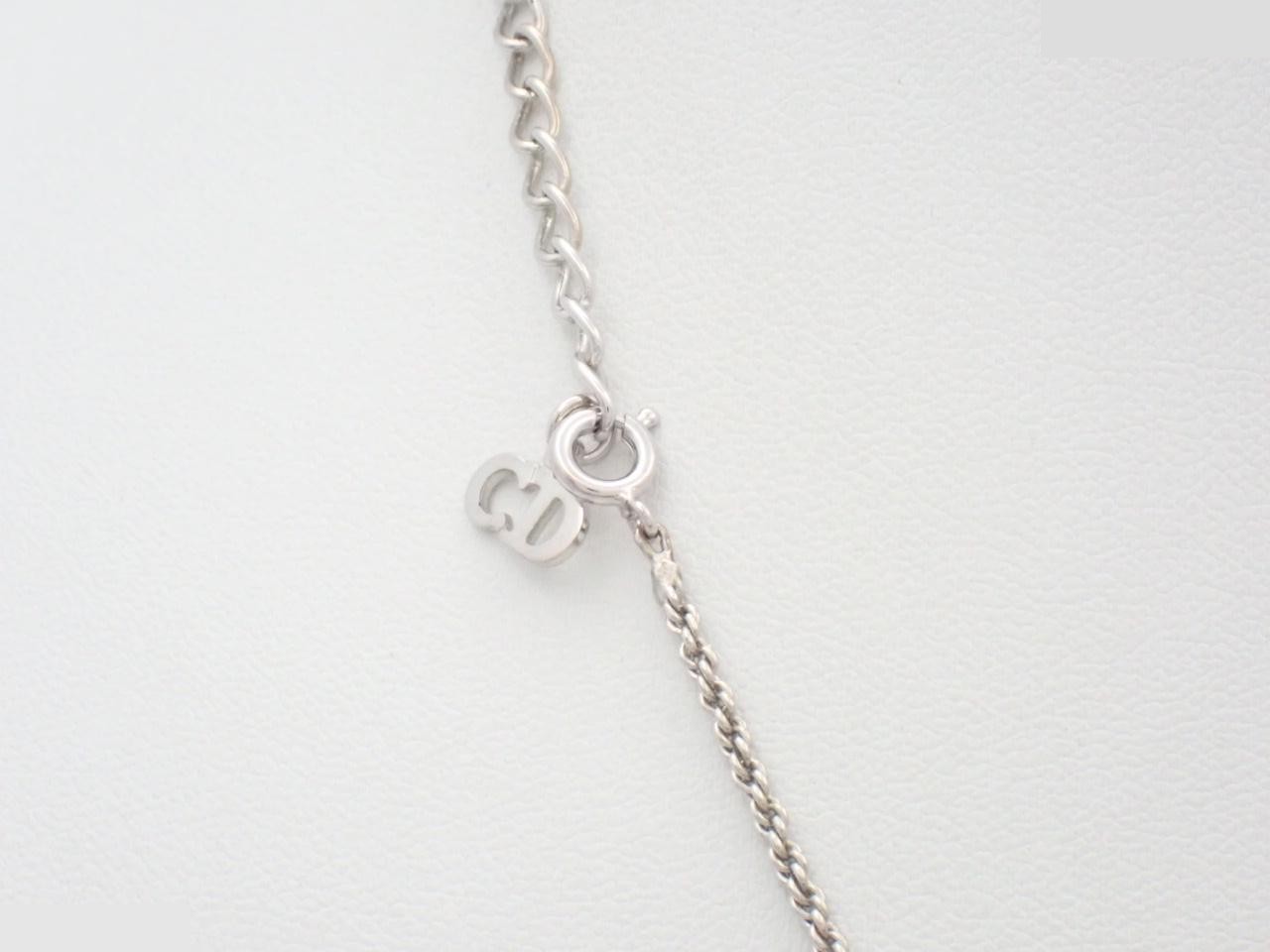 Silver necklace, neck circumference approximately 46 cm — view 2