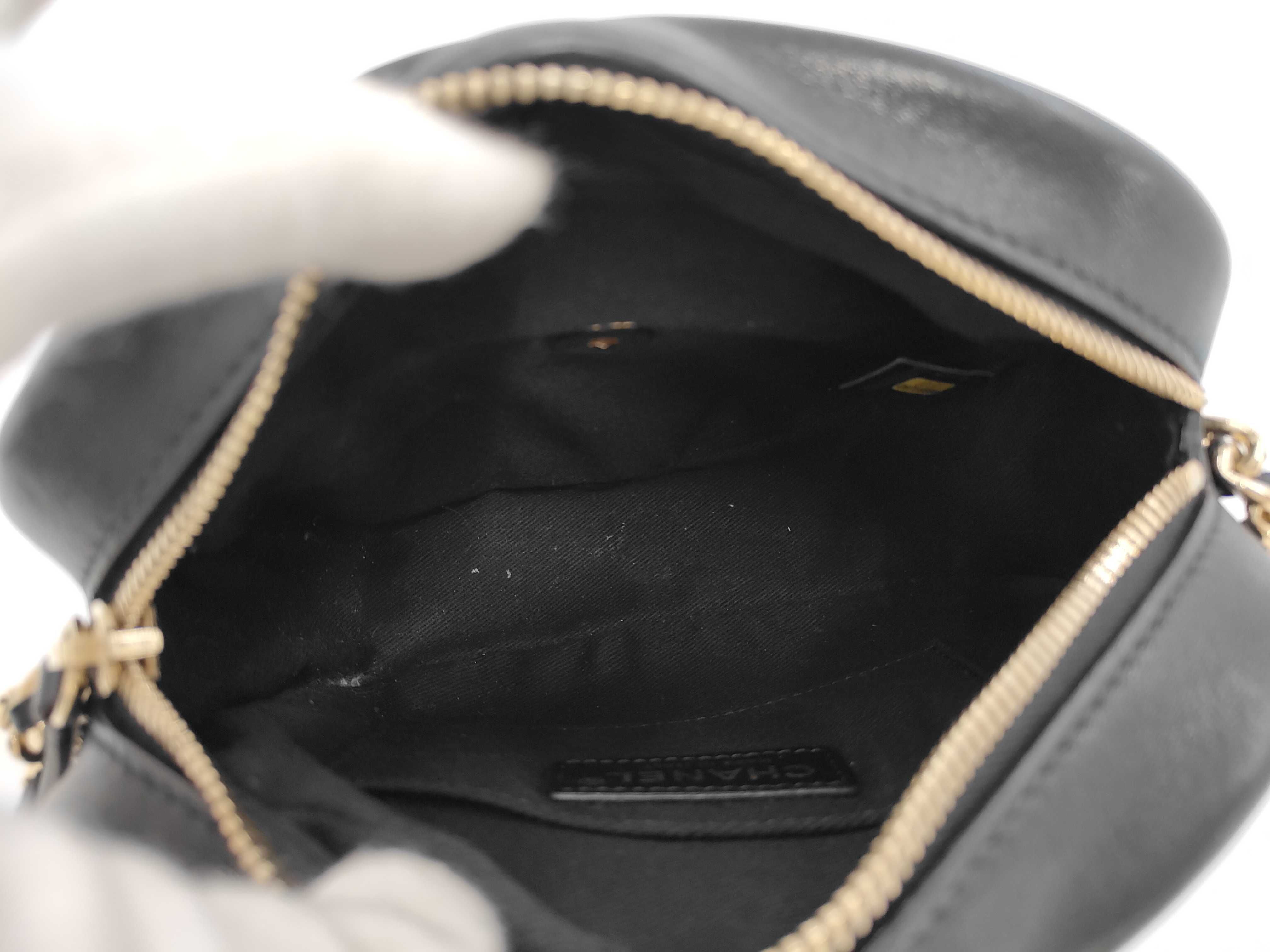 Calfskin Camera Chain Shoulder Bag — view 10