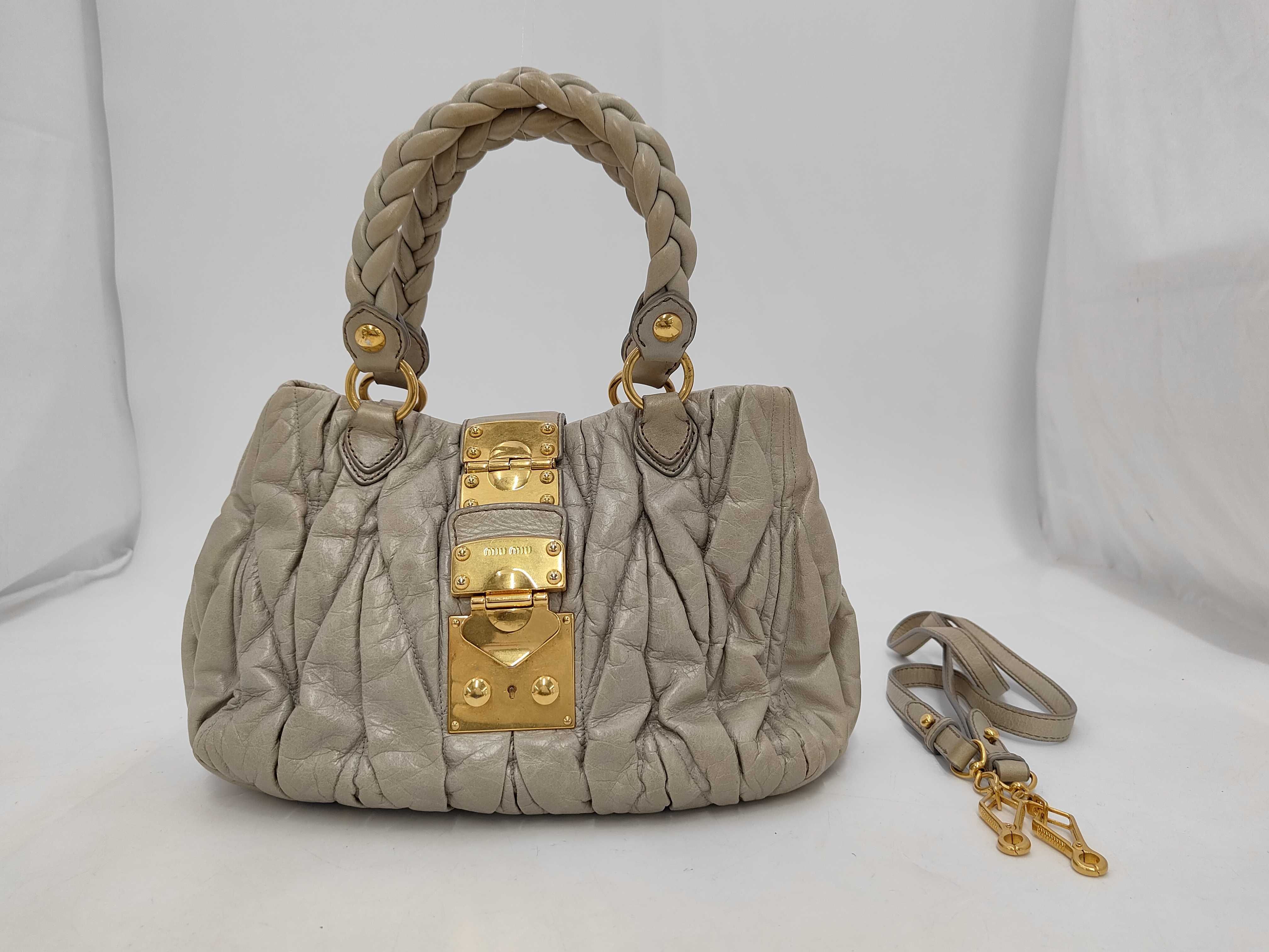 Matelasse Lux Coffer 2-Way Bag Handbag
