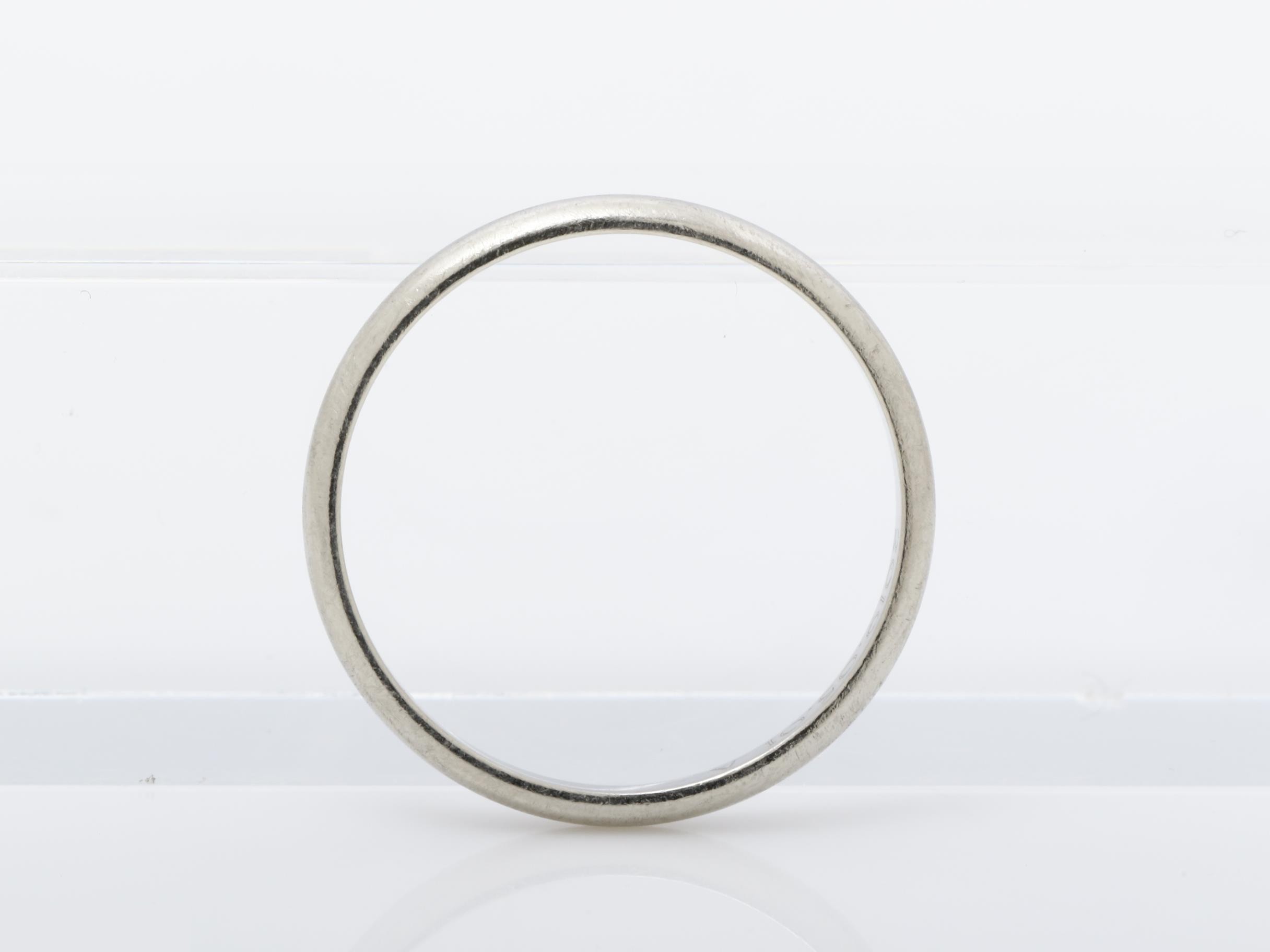 Pt950 ring, size #59, 3.3g — view 3