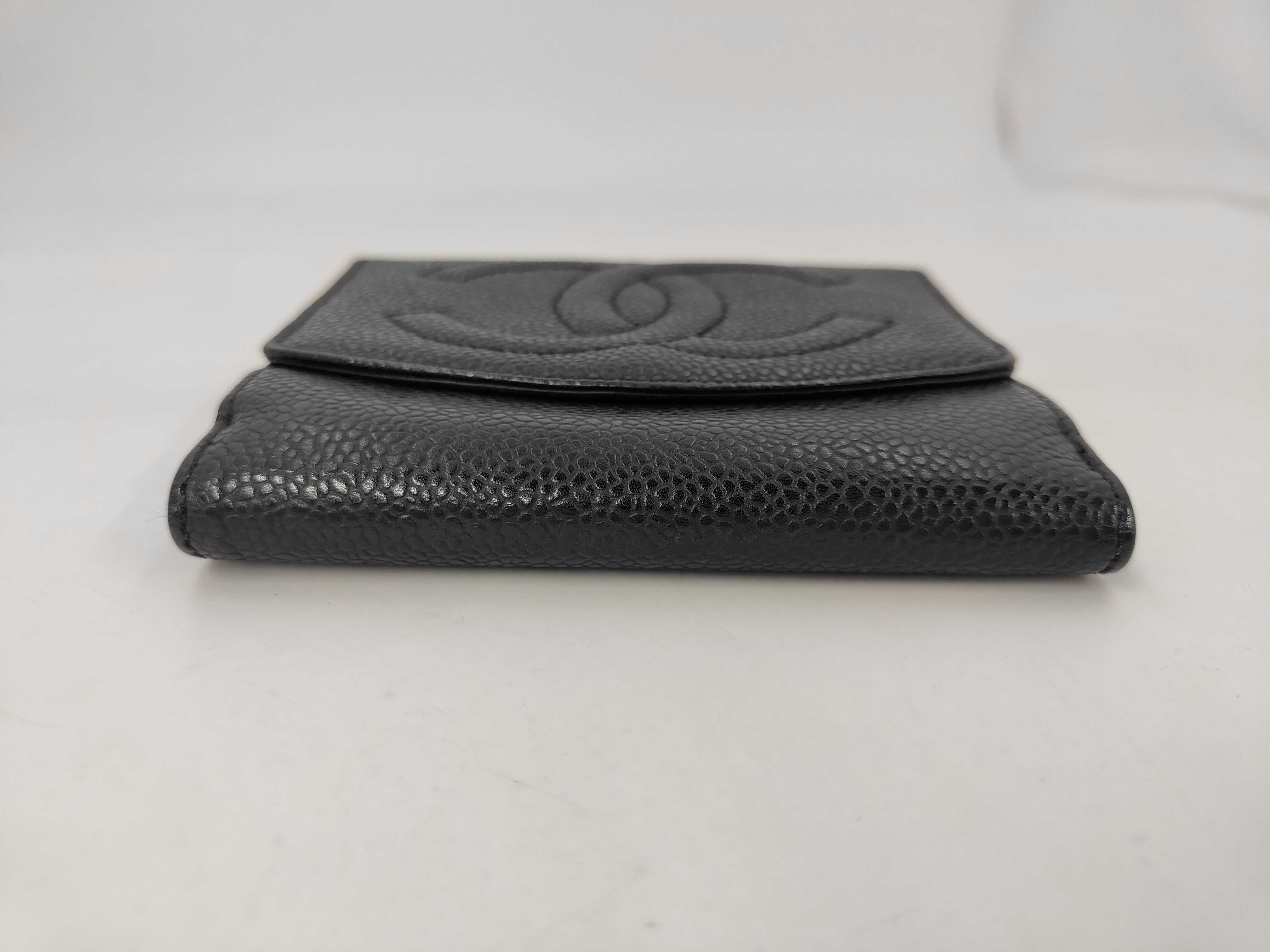 Caviar Skin Large Coco Compact Wallet — view 3