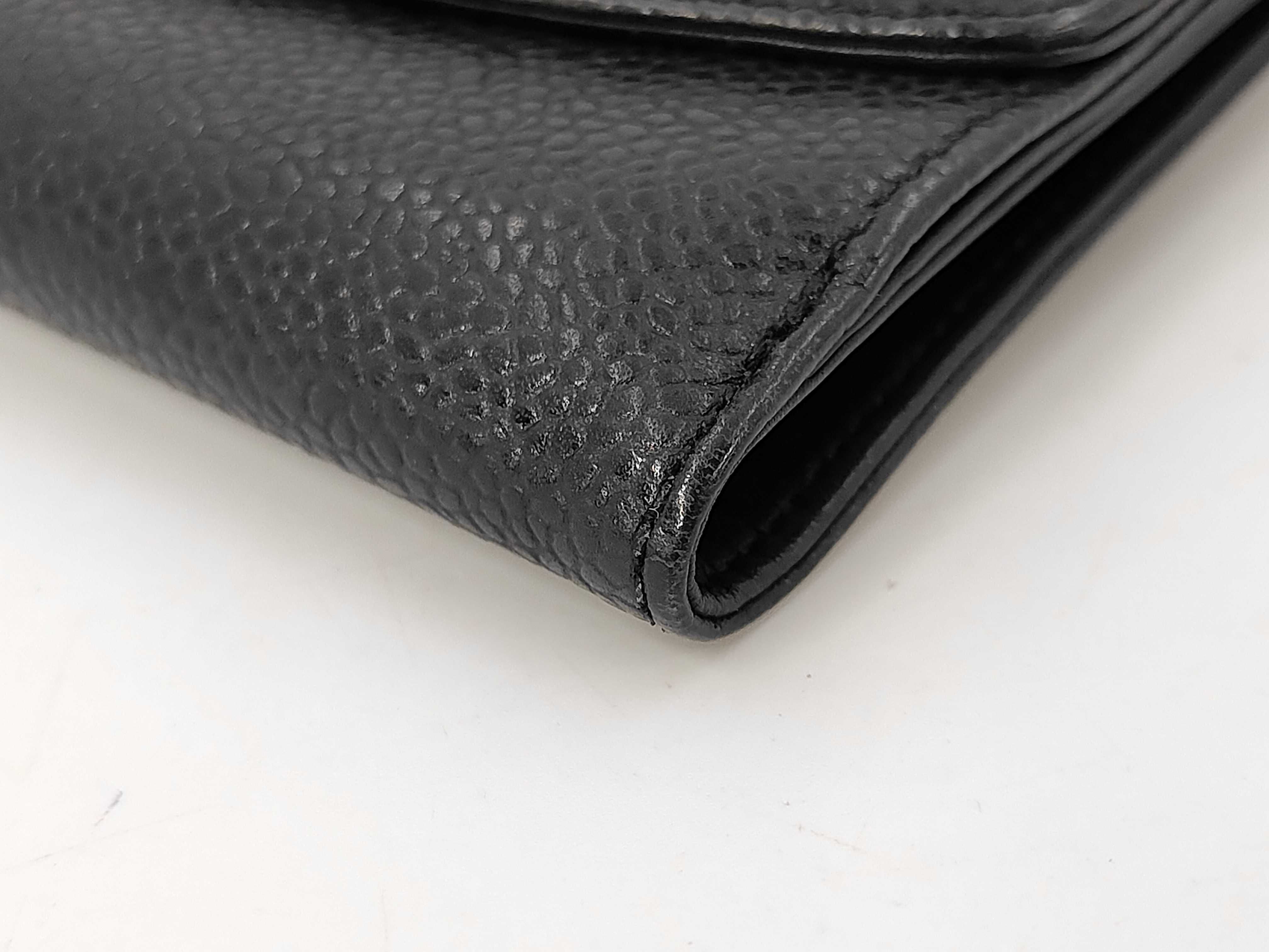 Caviar Skin Large Coco Compact Wallet — view 4