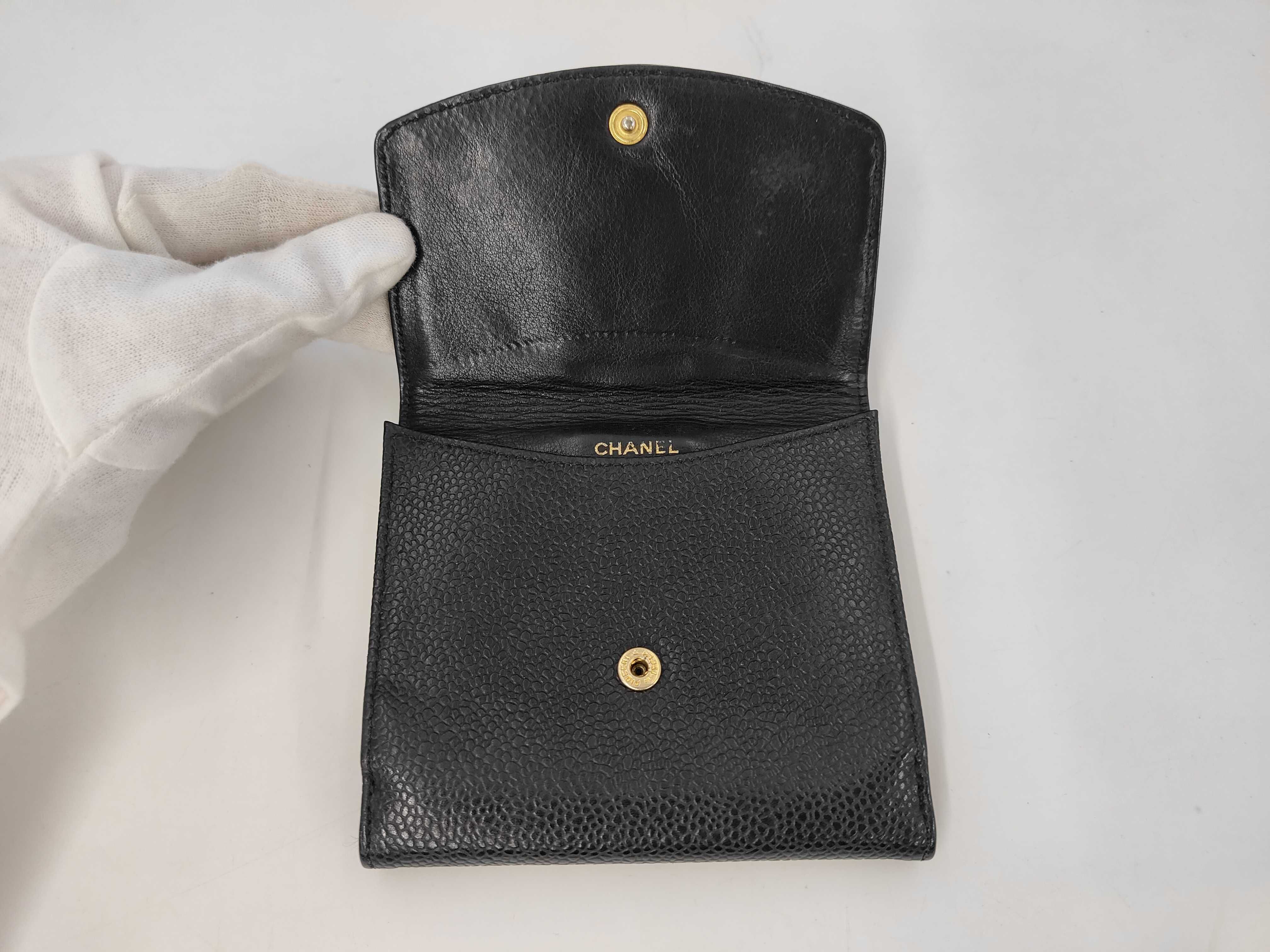 Caviar Skin Large Coco Compact Wallet — view 5