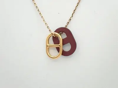 Necklace, "Chaine d'Ancre" design, chain approximately 48cm.