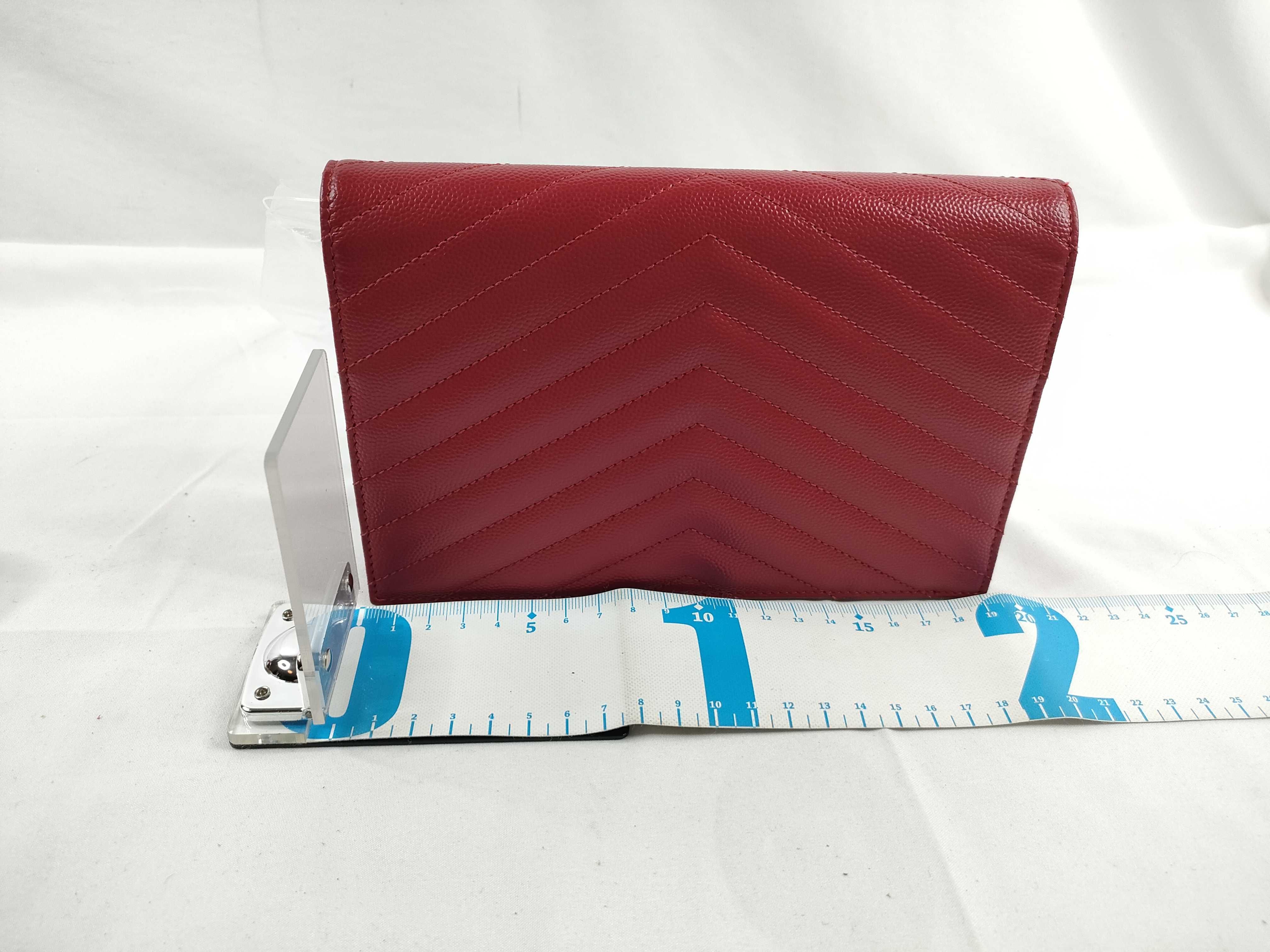 Leather Chain Wallet Shoulder Bag — view 2
