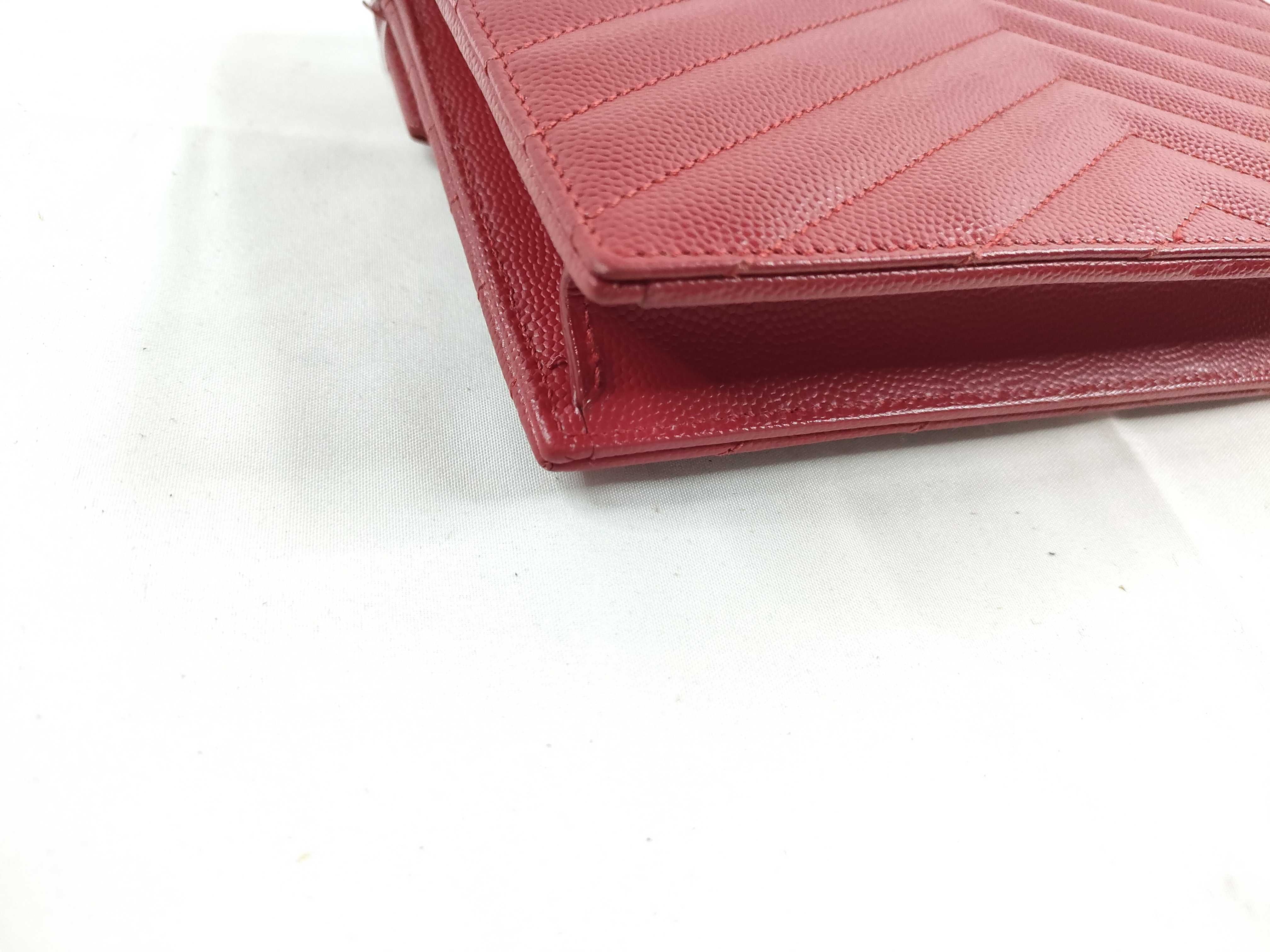 Leather Chain Wallet Shoulder Bag — view 3