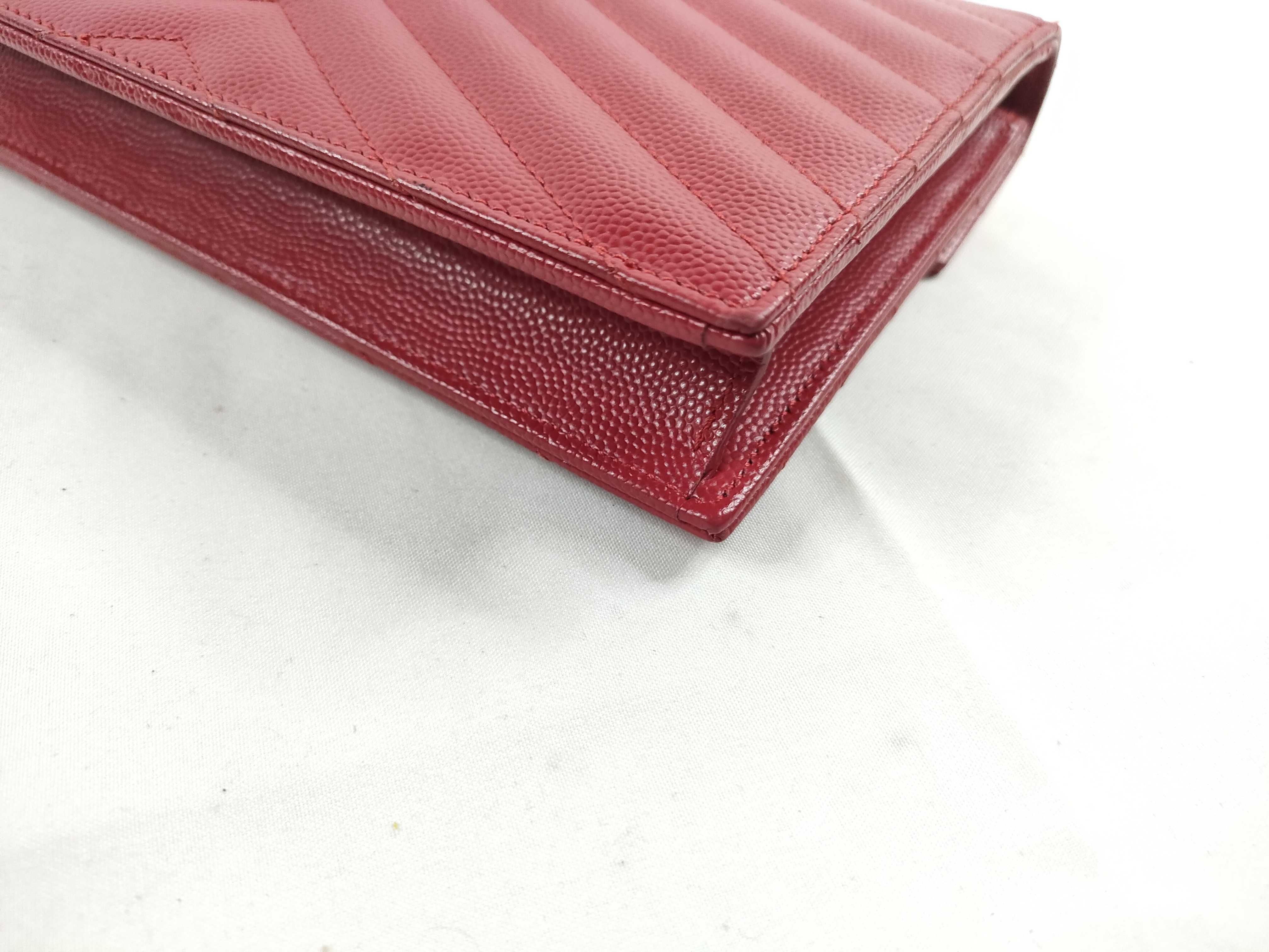 Leather Chain Wallet Shoulder Bag — view 5