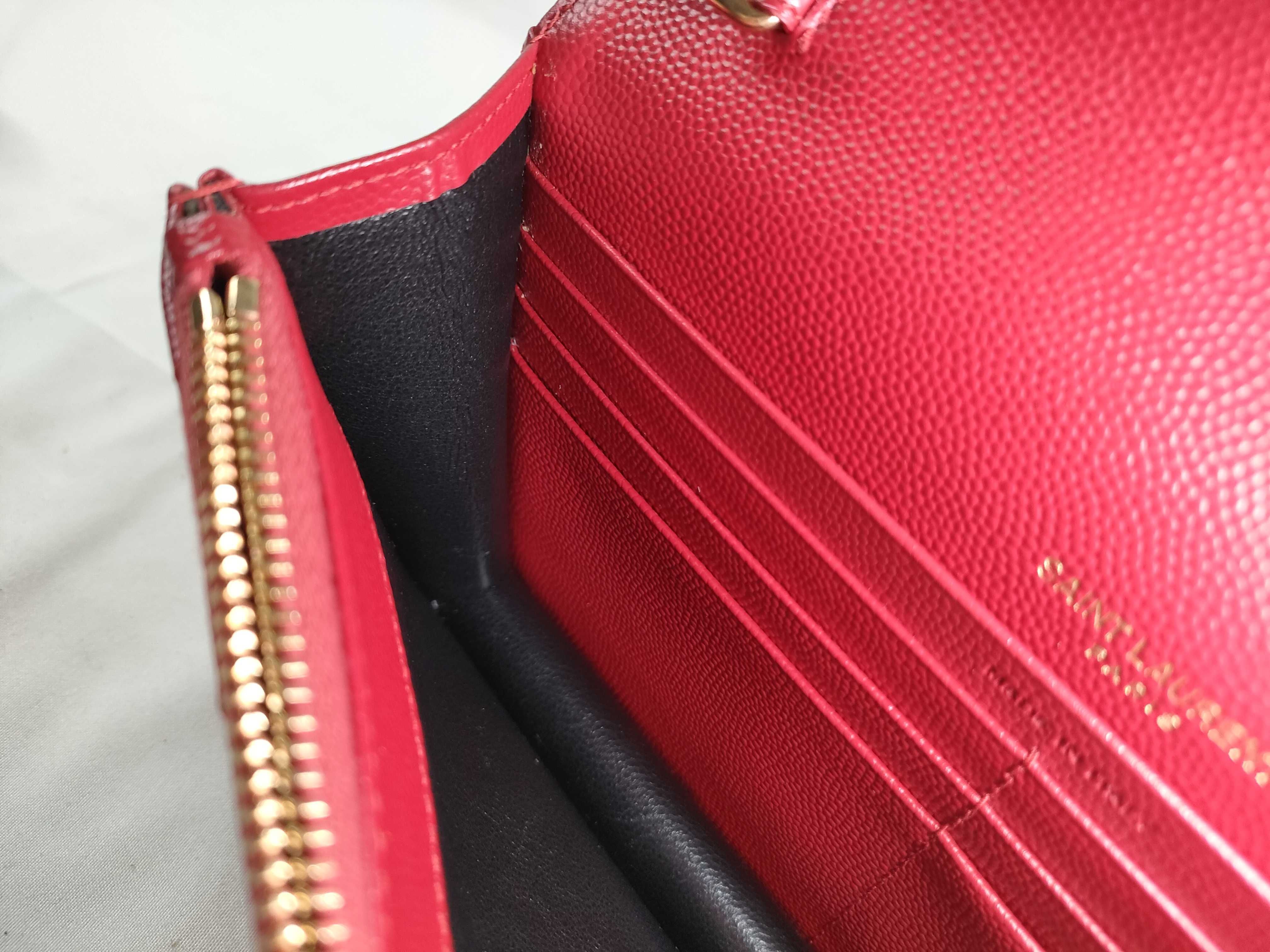 Leather Chain Wallet Shoulder Bag — view 9