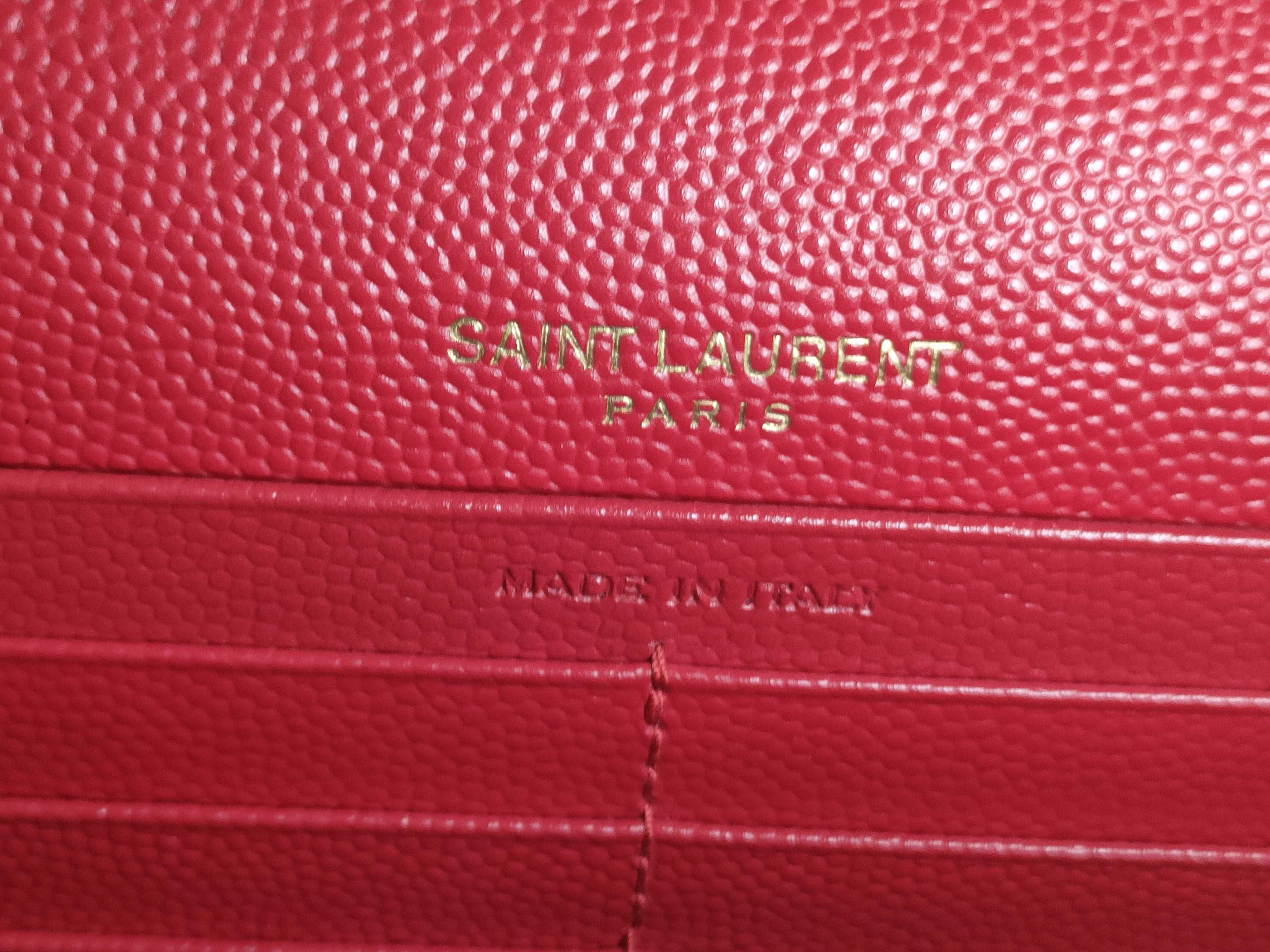 Leather Chain Wallet Shoulder Bag — view 10