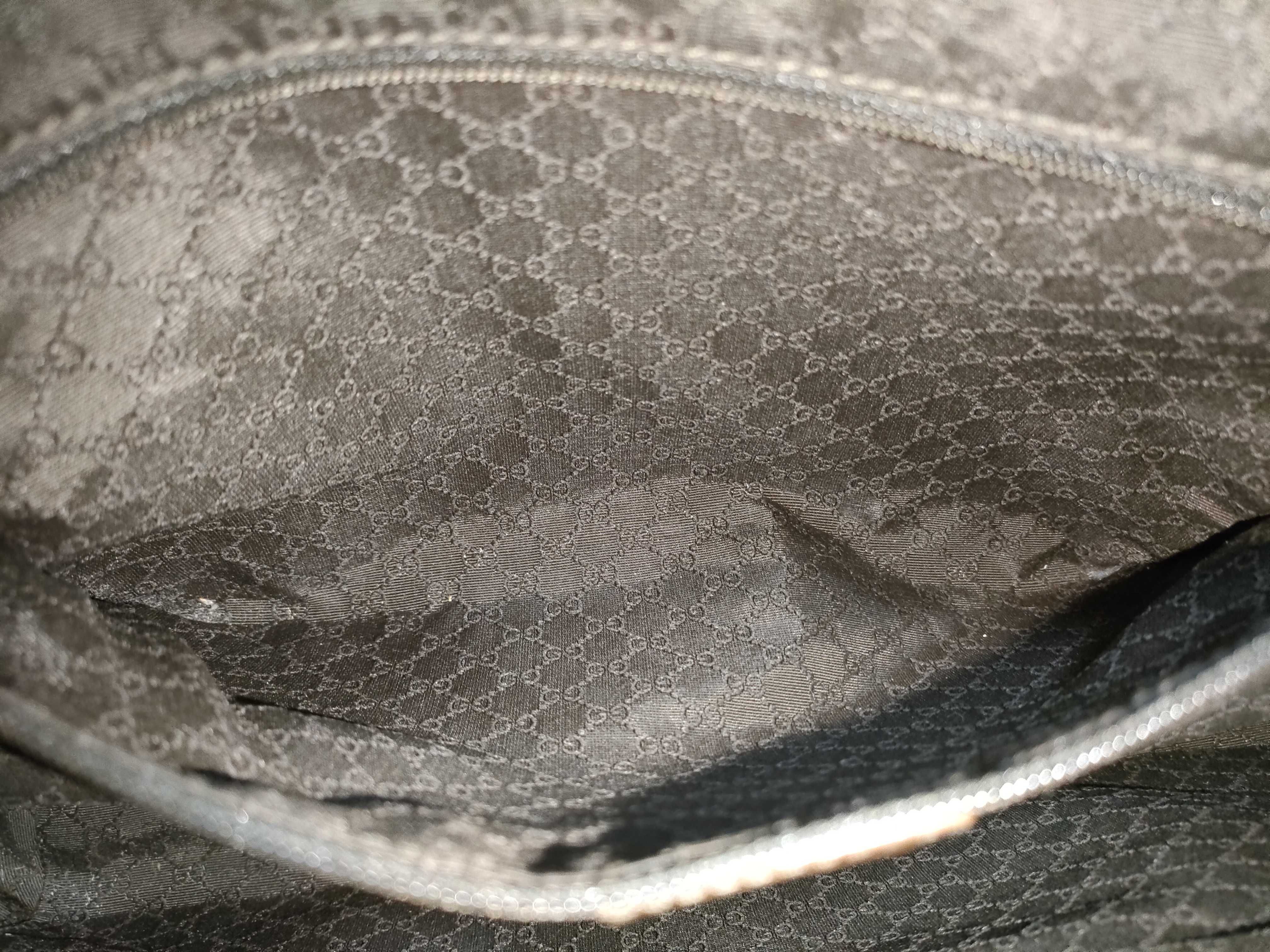 Leather Handbag, Brown — view 10