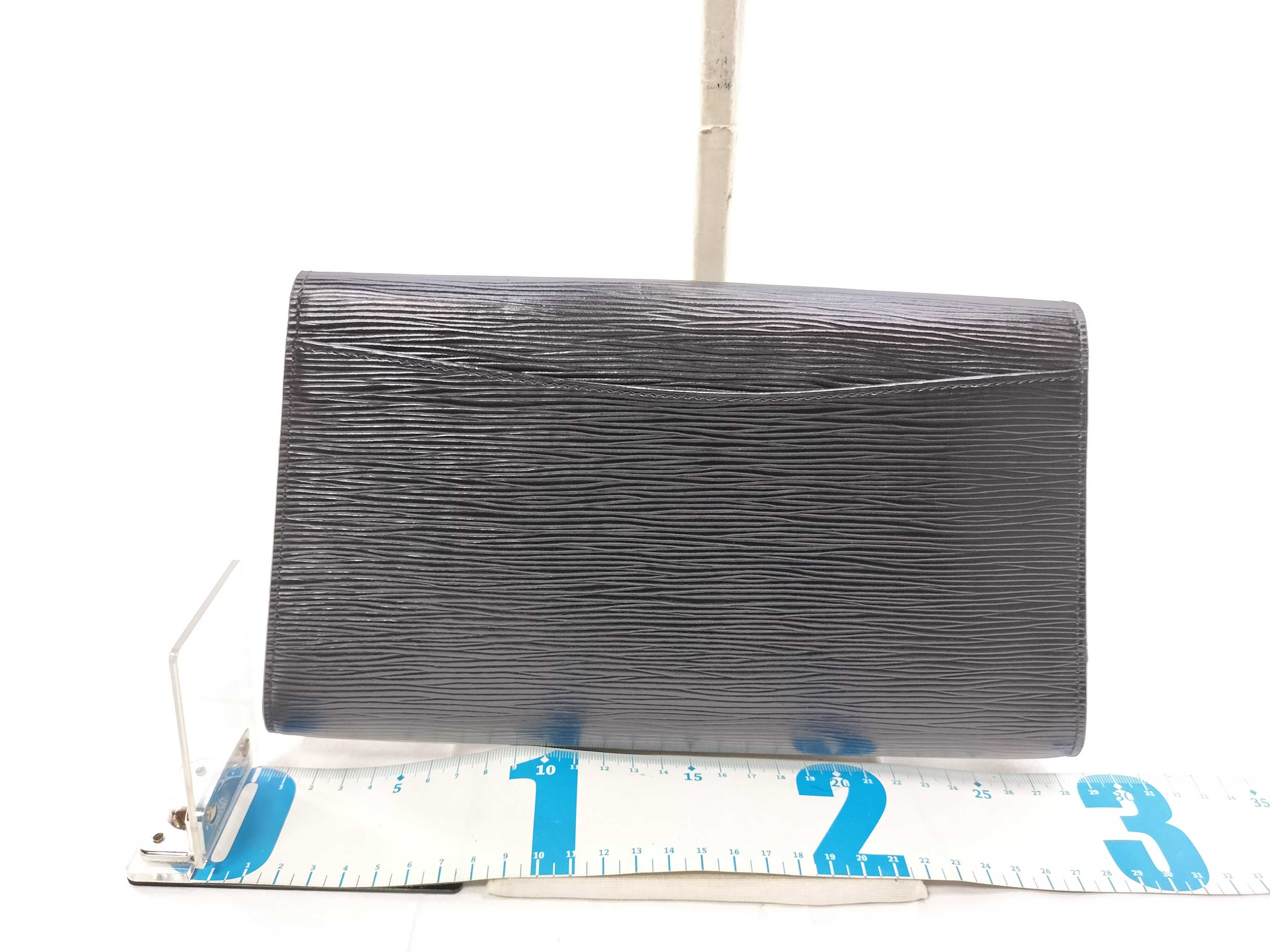 Epi M52632 Art Deco Black Clutch Second Bag — view 2