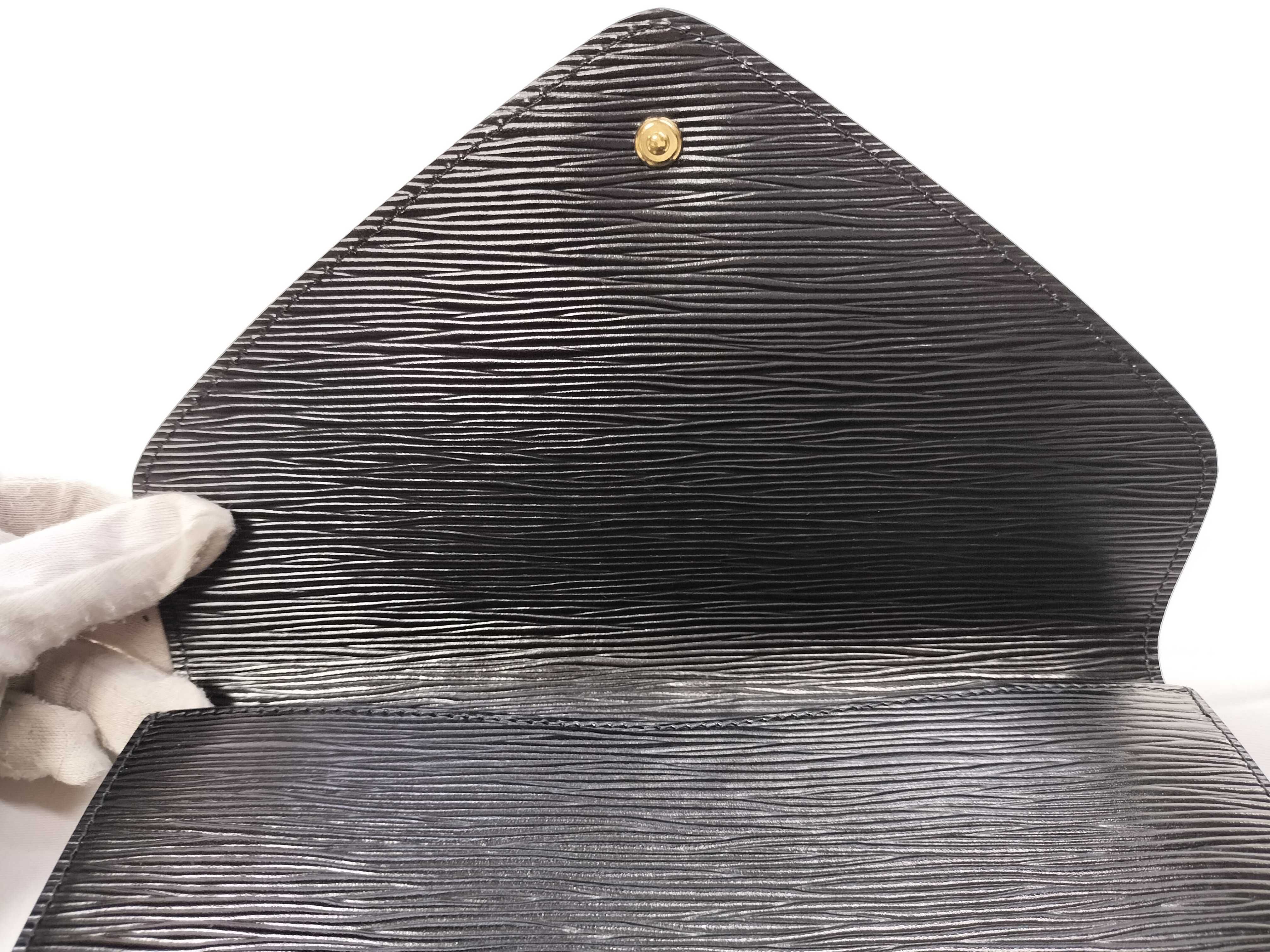 Epi M52632 Art Deco Black Clutch Second Bag — view 6