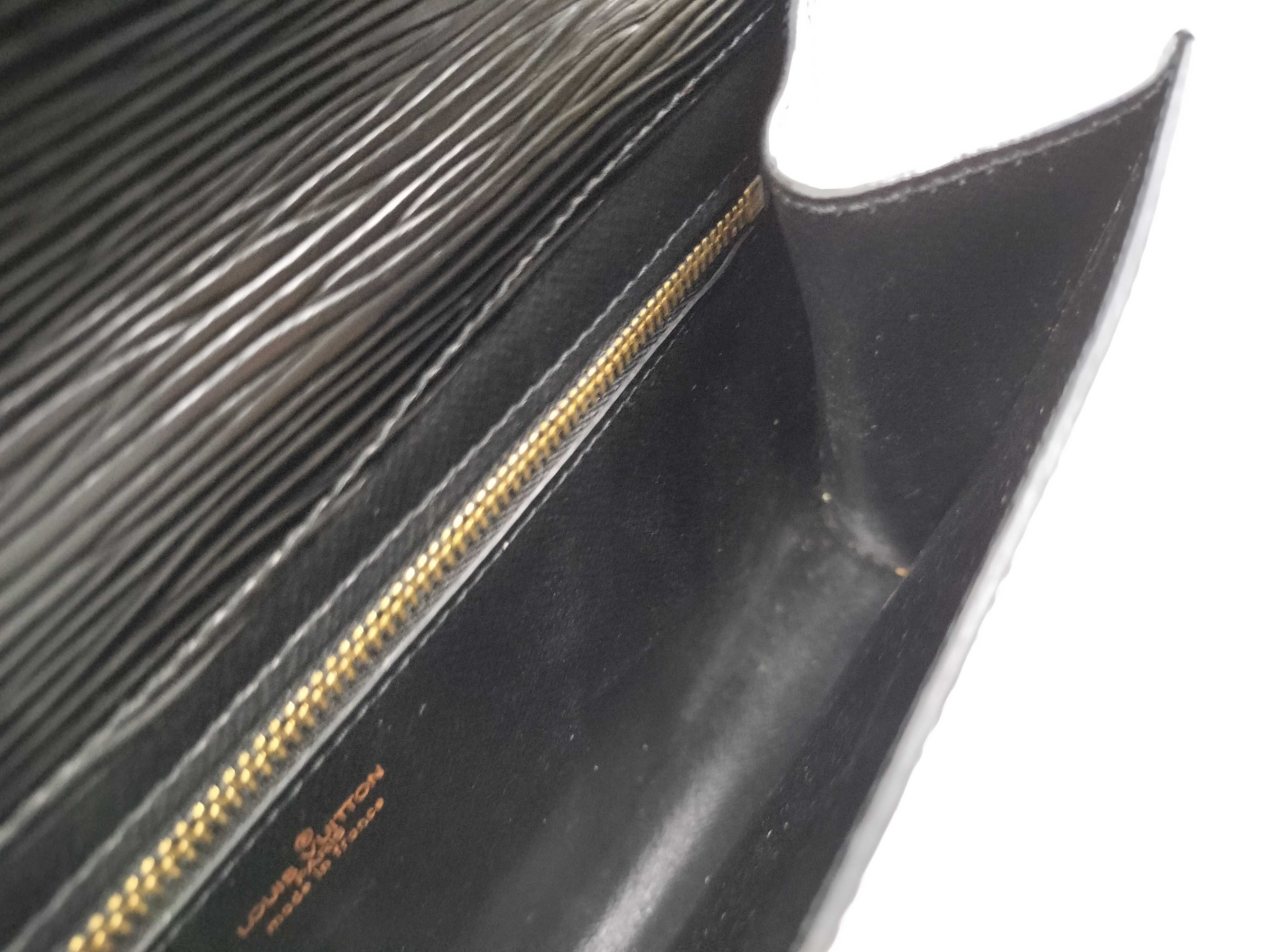 Epi M52632 Art Deco Black Clutch Second Bag — view 8