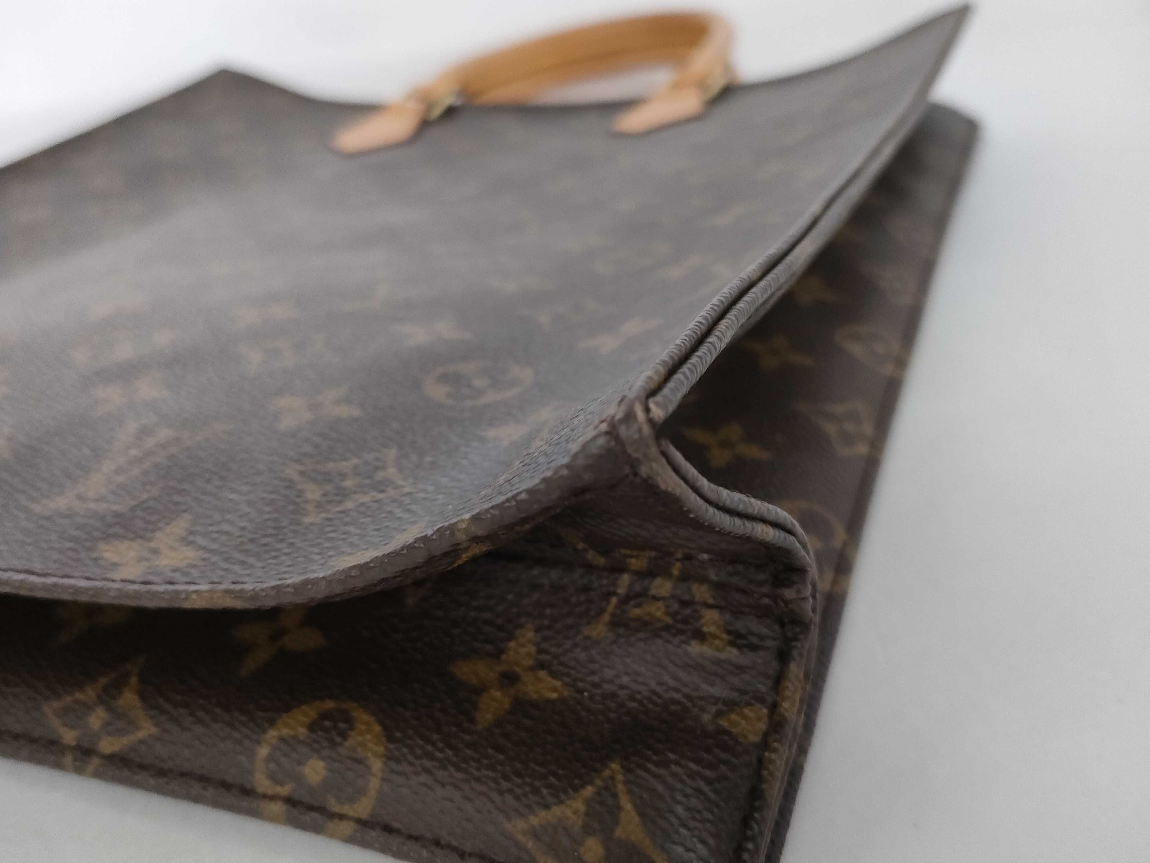 Monogram LV Sac Plat Tote Bag — view 6