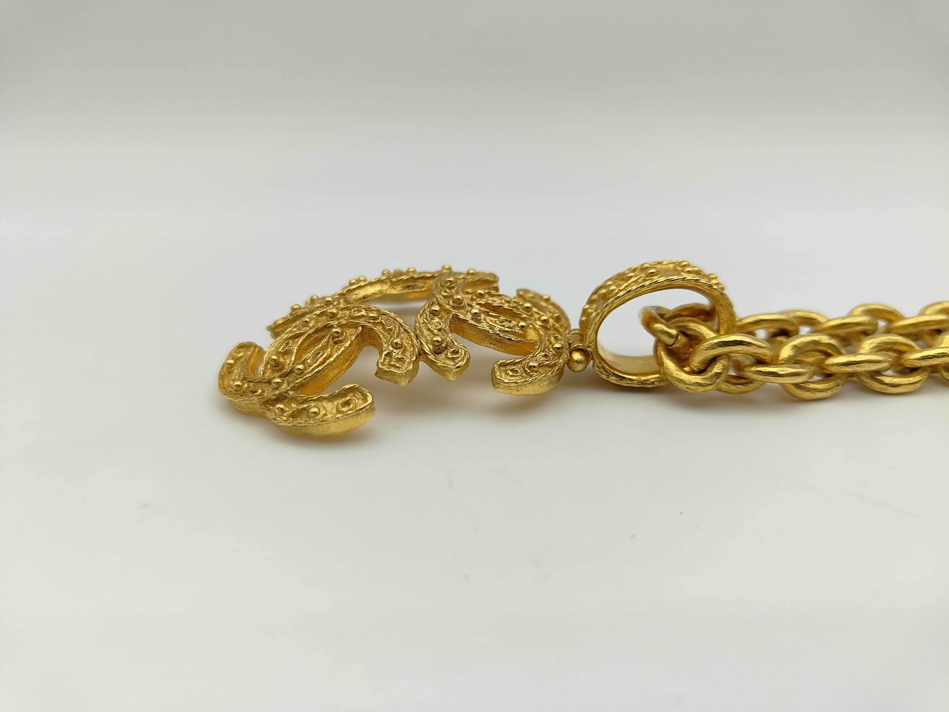 Triple Coco Mark Vintage 94A Necklace — view 3