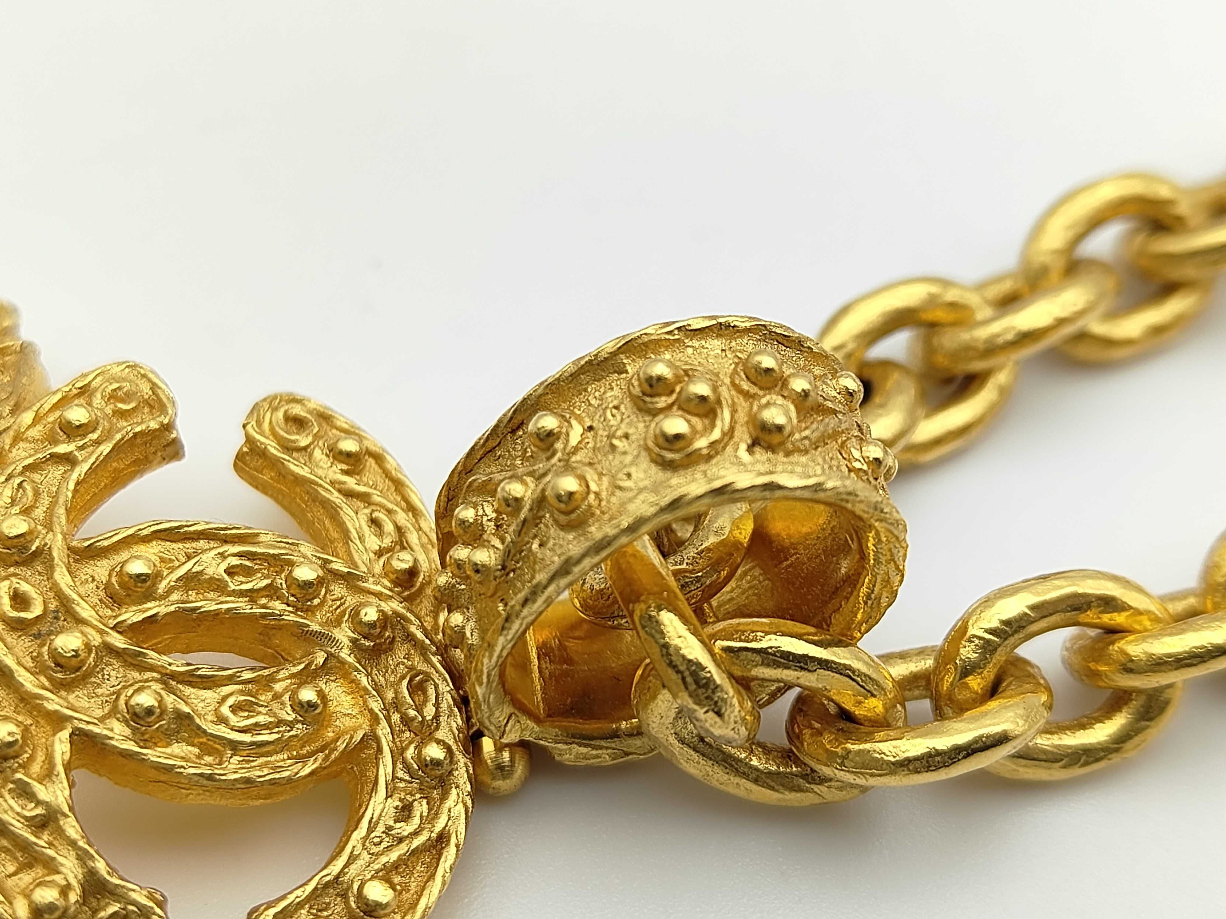 Triple Coco Mark Vintage 94A Necklace — view 9