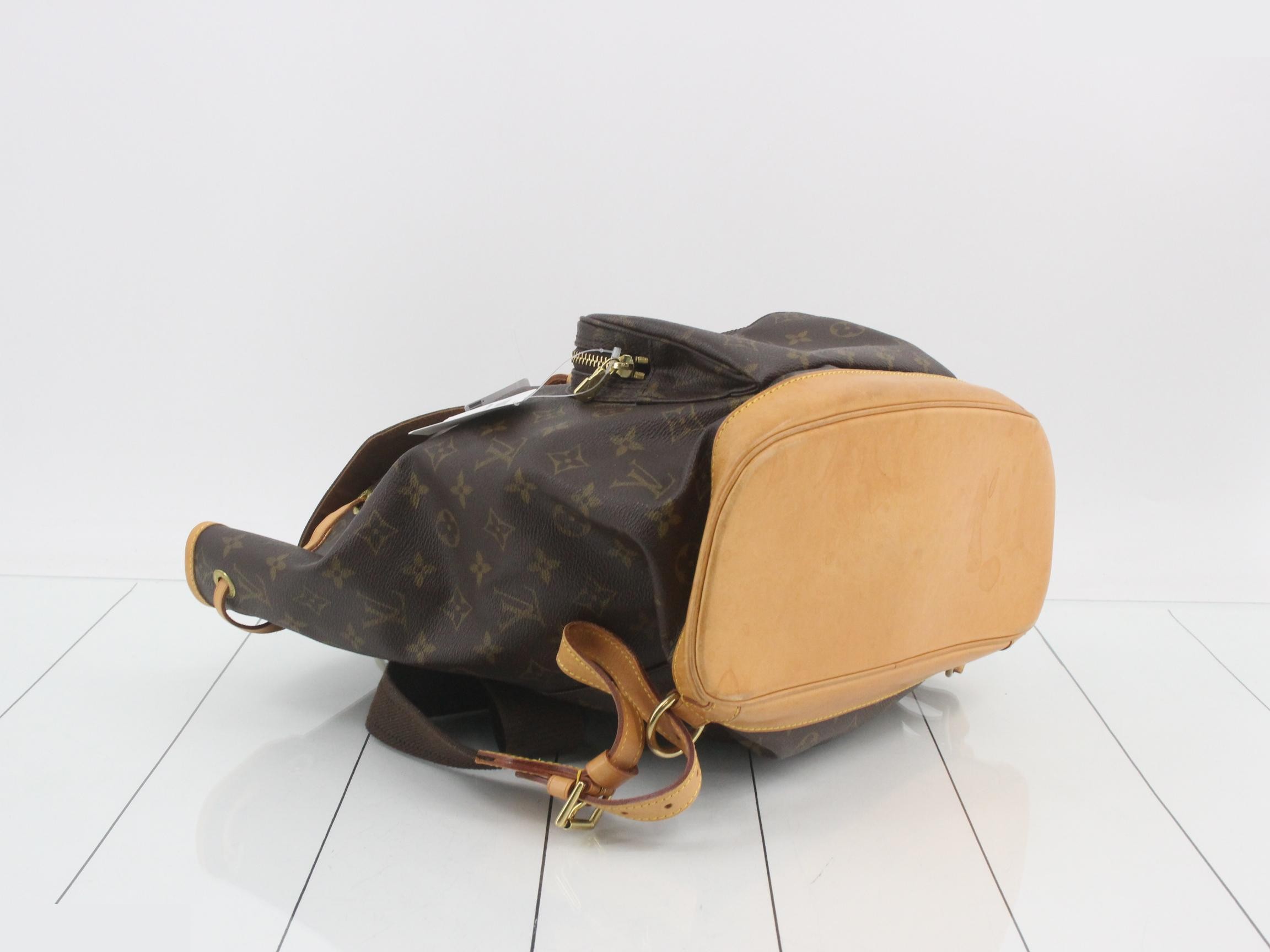 Monogram Montsouris GM Backpack — view 5
