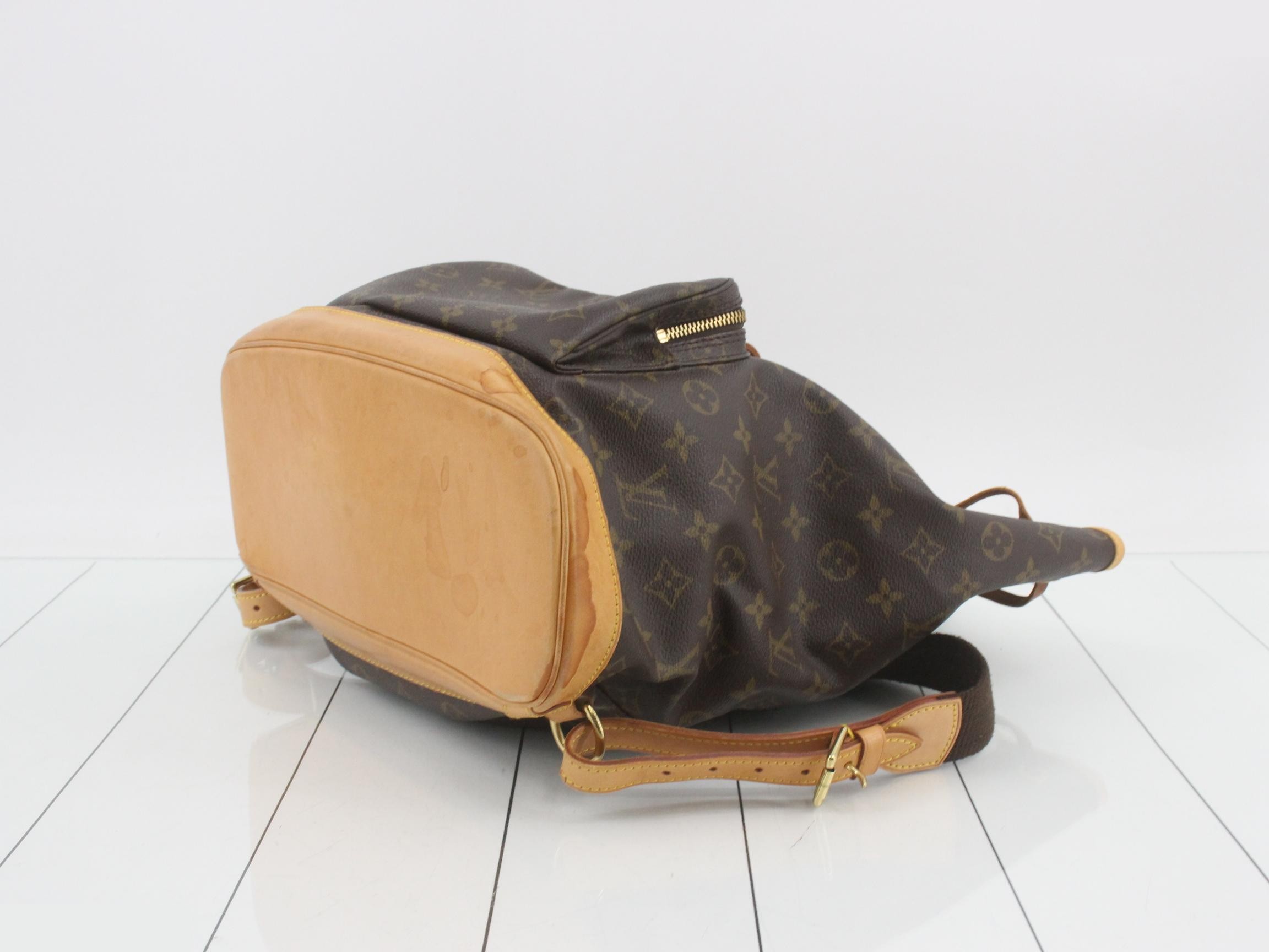 Monogram Montsouris GM Backpack — view 6
