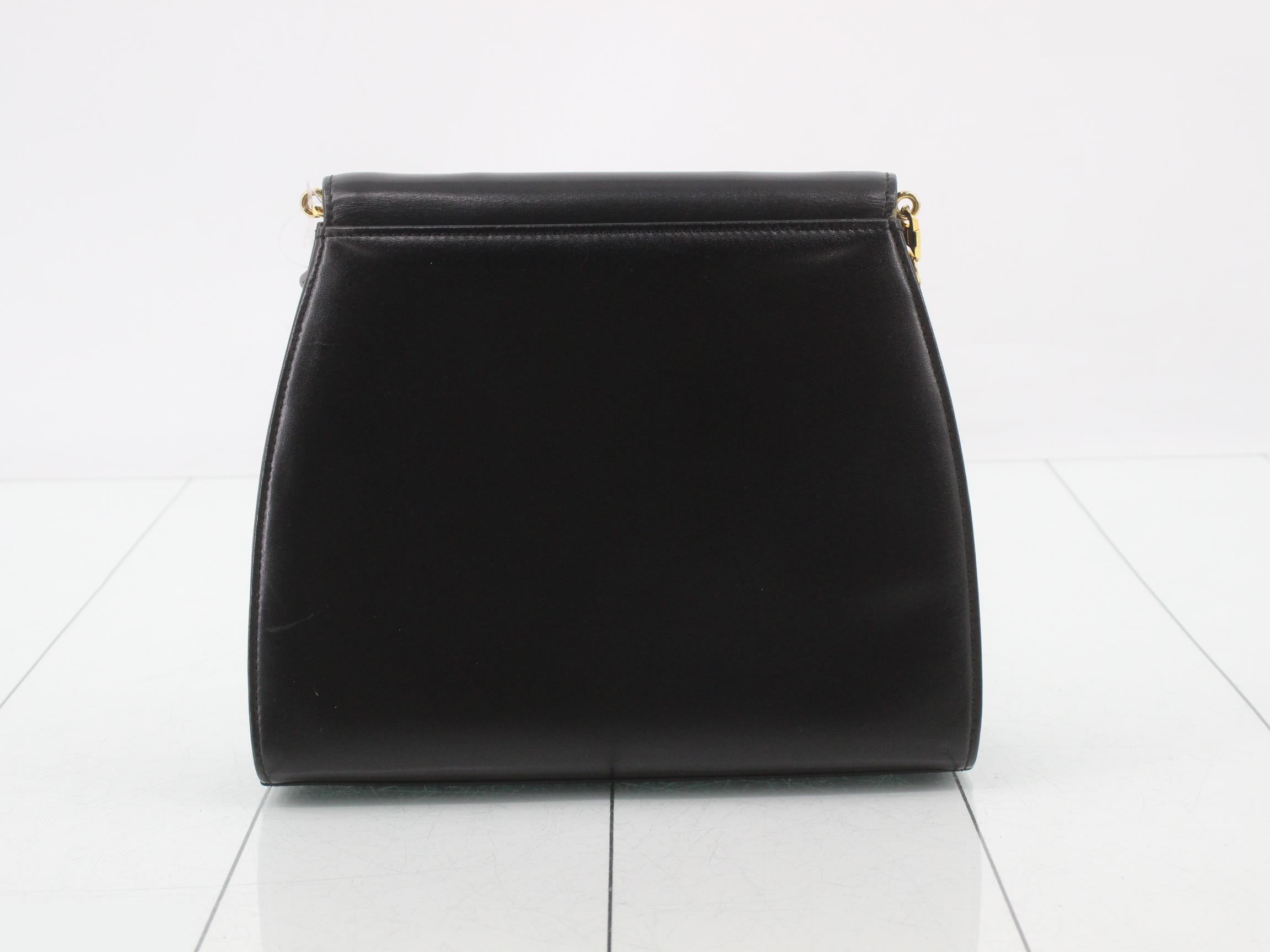 SACS Shoulder Bag, Leather, Black — view 2