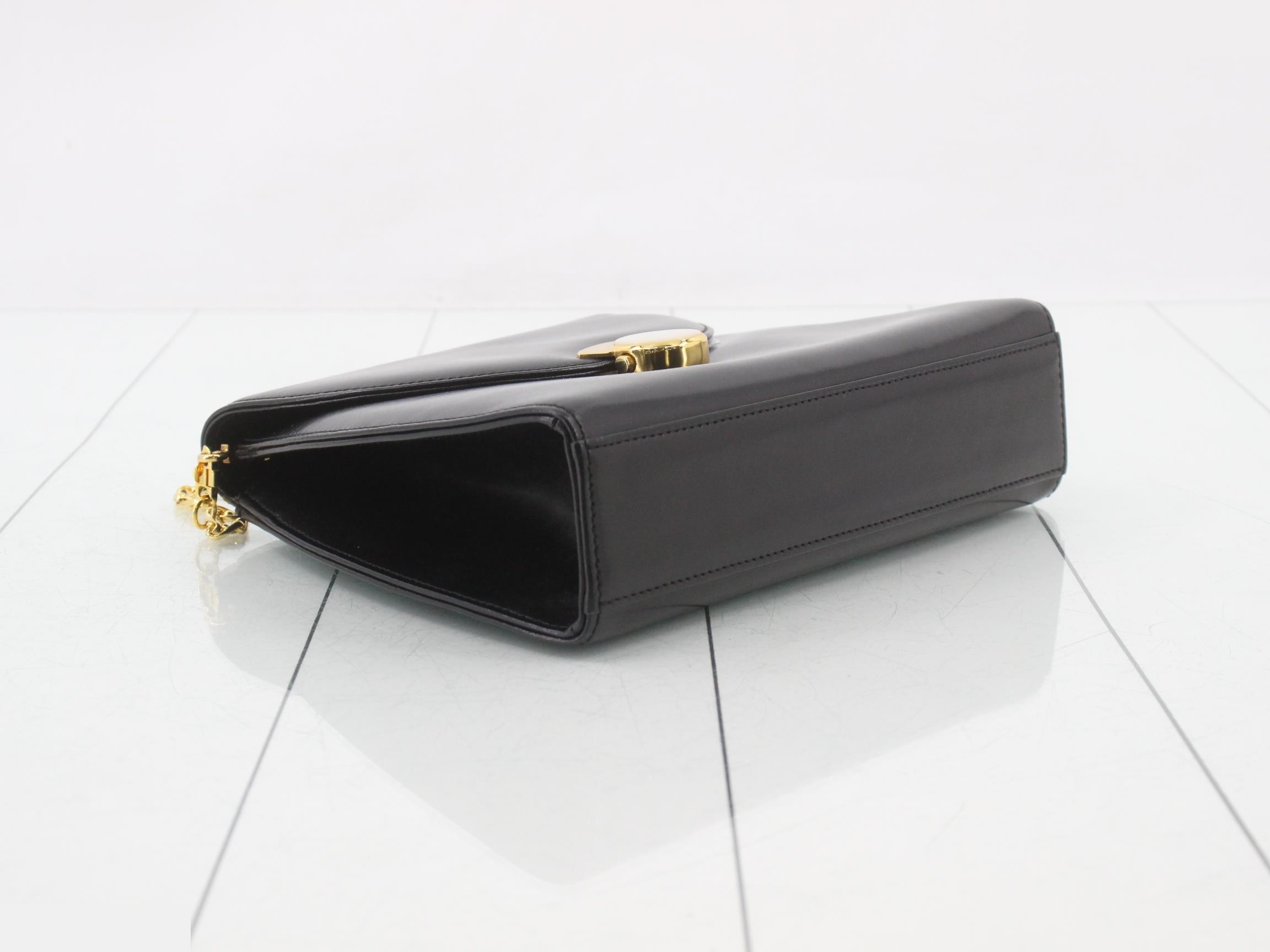 SACS Shoulder Bag, Leather, Black — view 5