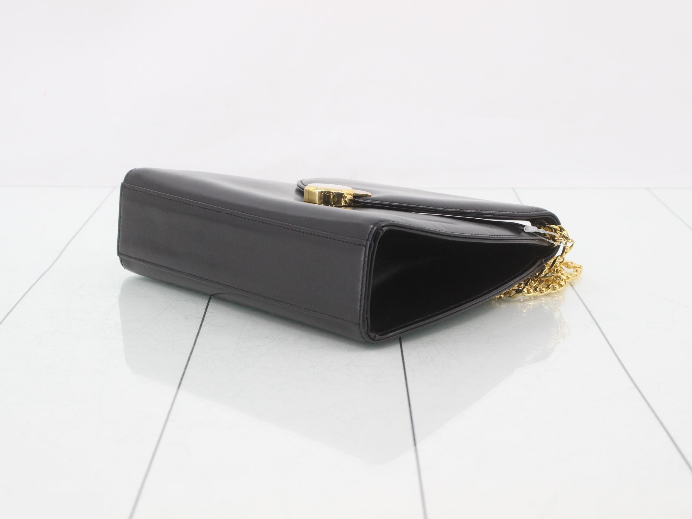 SACS Shoulder Bag, Leather, Black — view 6