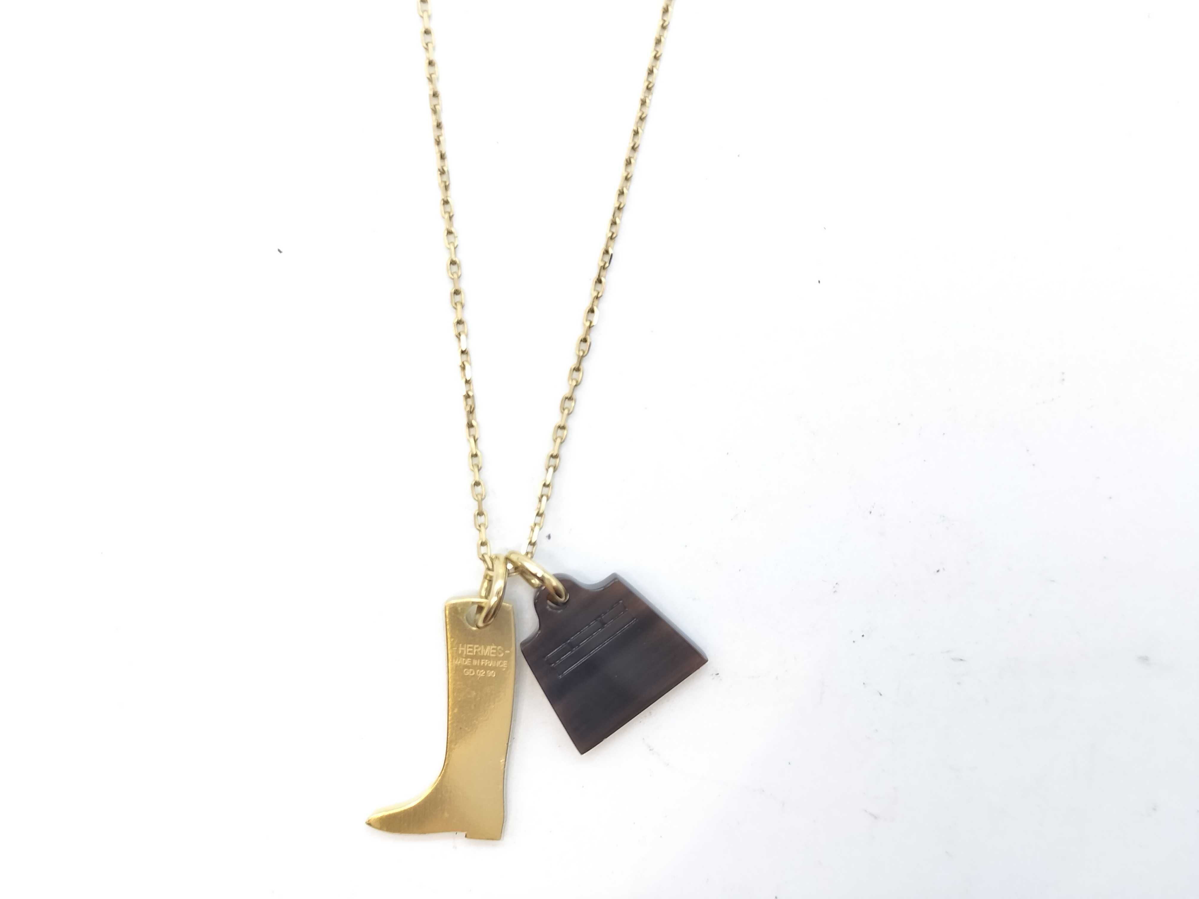 Amulette Marrokiné PM Buffalo Horn Necklace