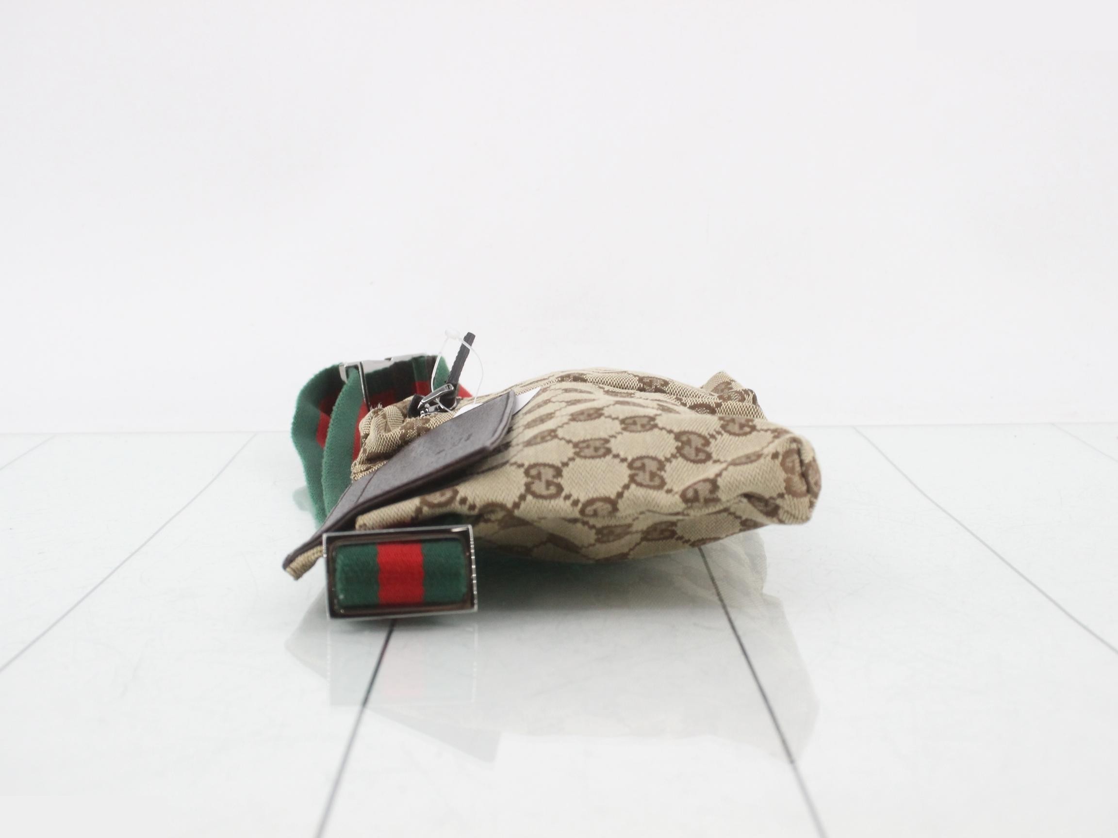 Canvas Waist Bag, Sherry, 28566, 002122 — view 4