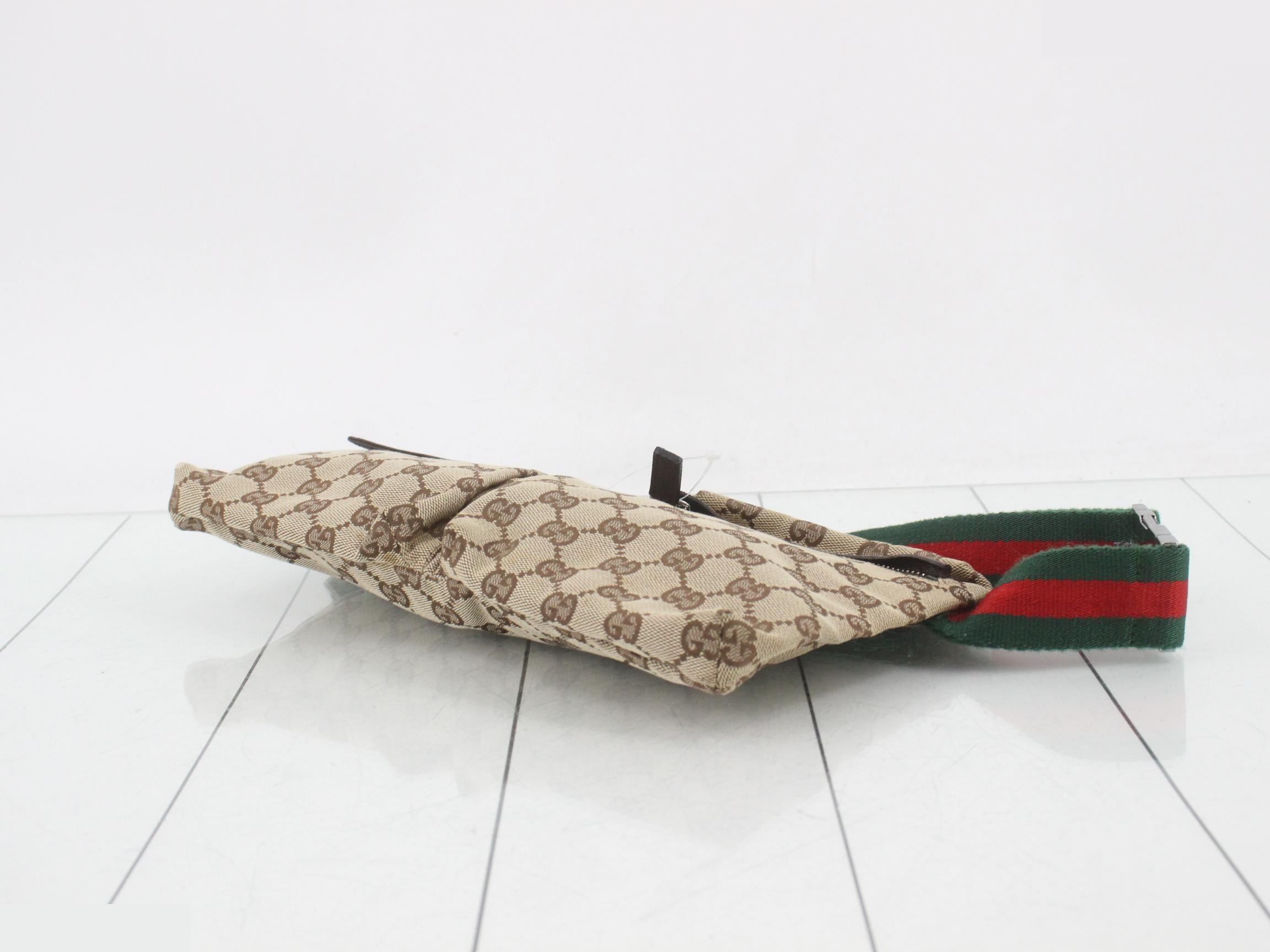 Canvas Waist Bag, Sherry, 28566, 002122 — view 6