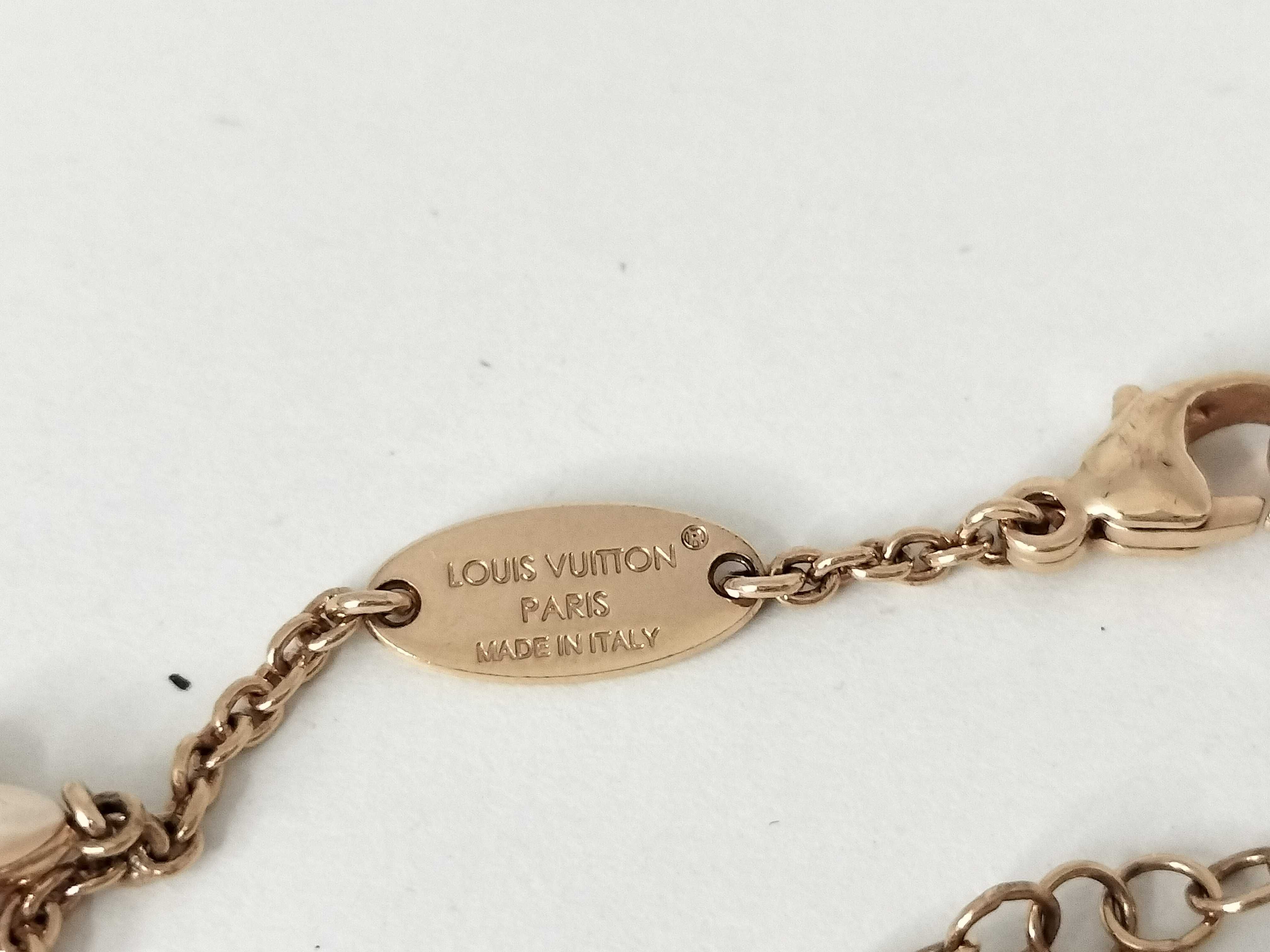 LV Floragram Gold Bracelet Bracelet/Bangle — view 3